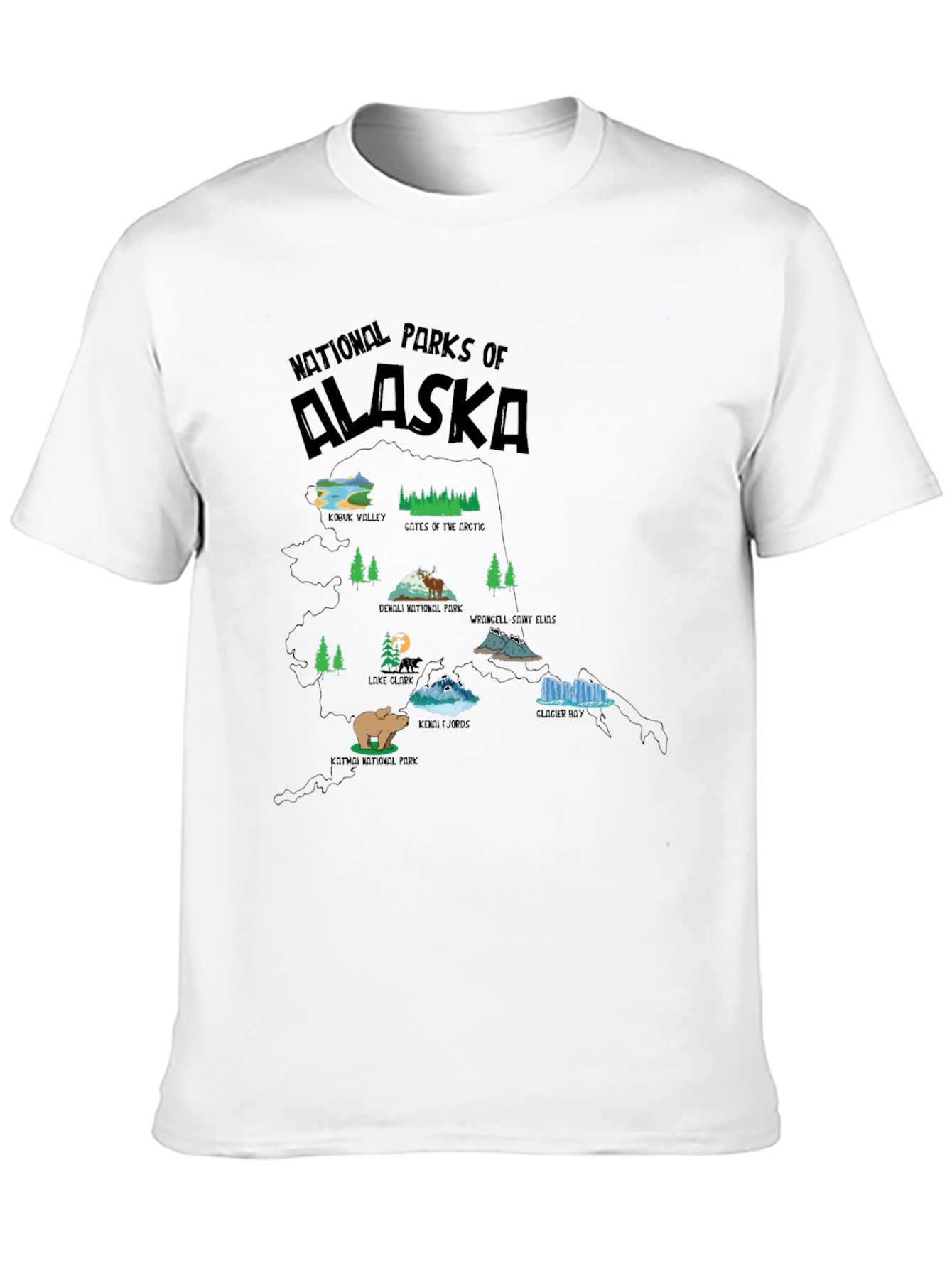 Alaska National Parks T-Shirt