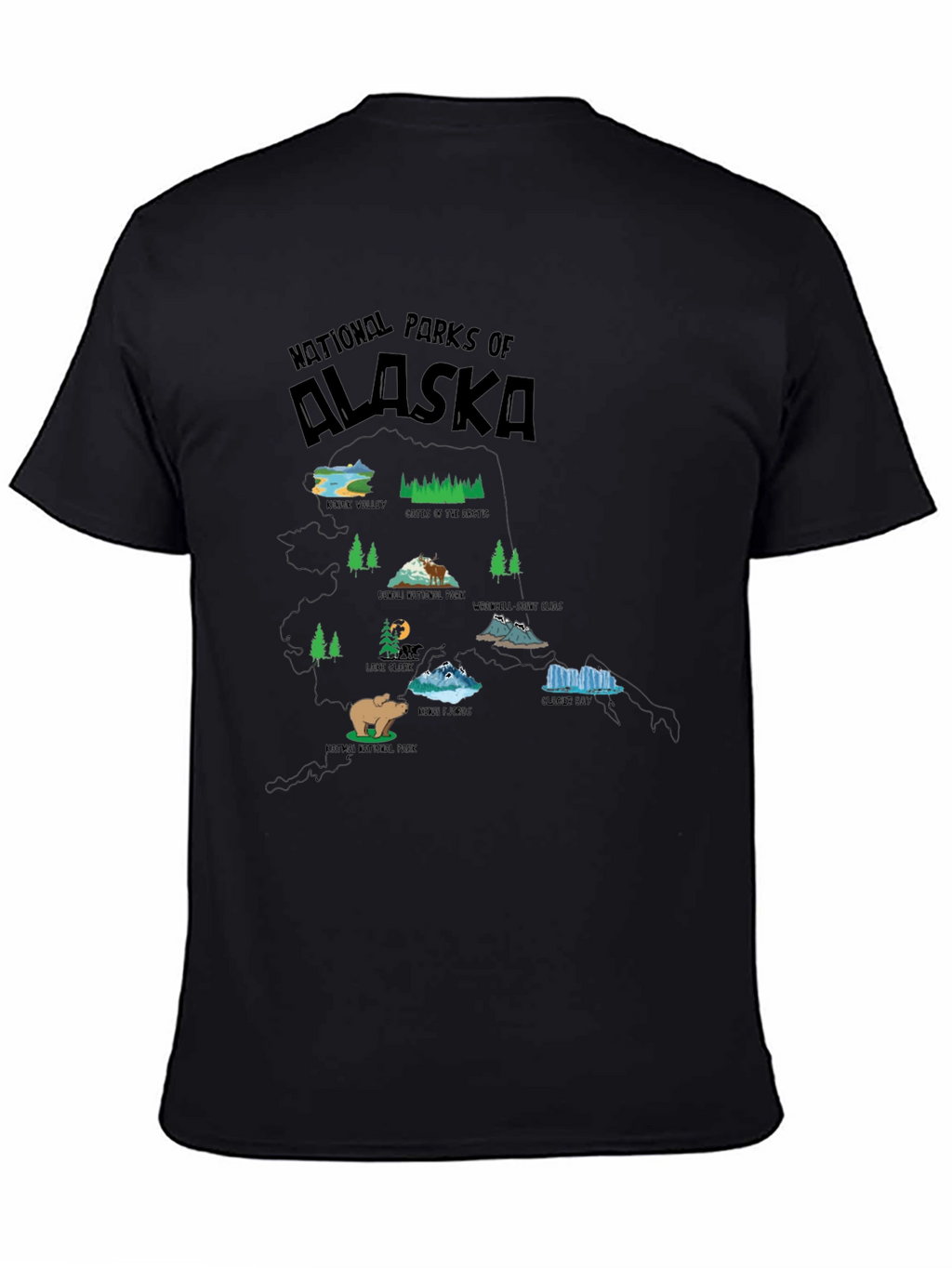 Alaska National Parks T-Shirt