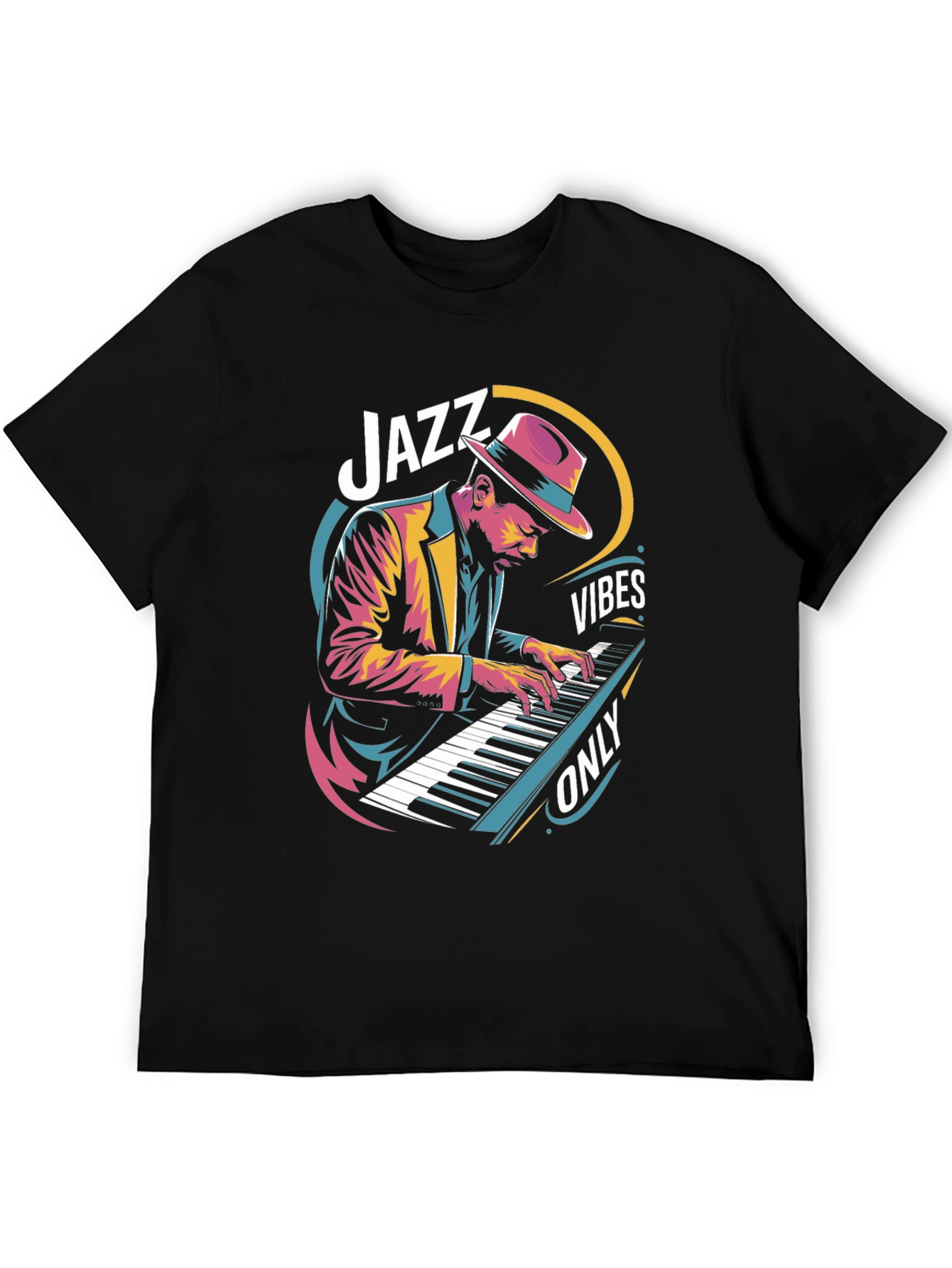 Jazz Vibes Only Graphic T-Shirt