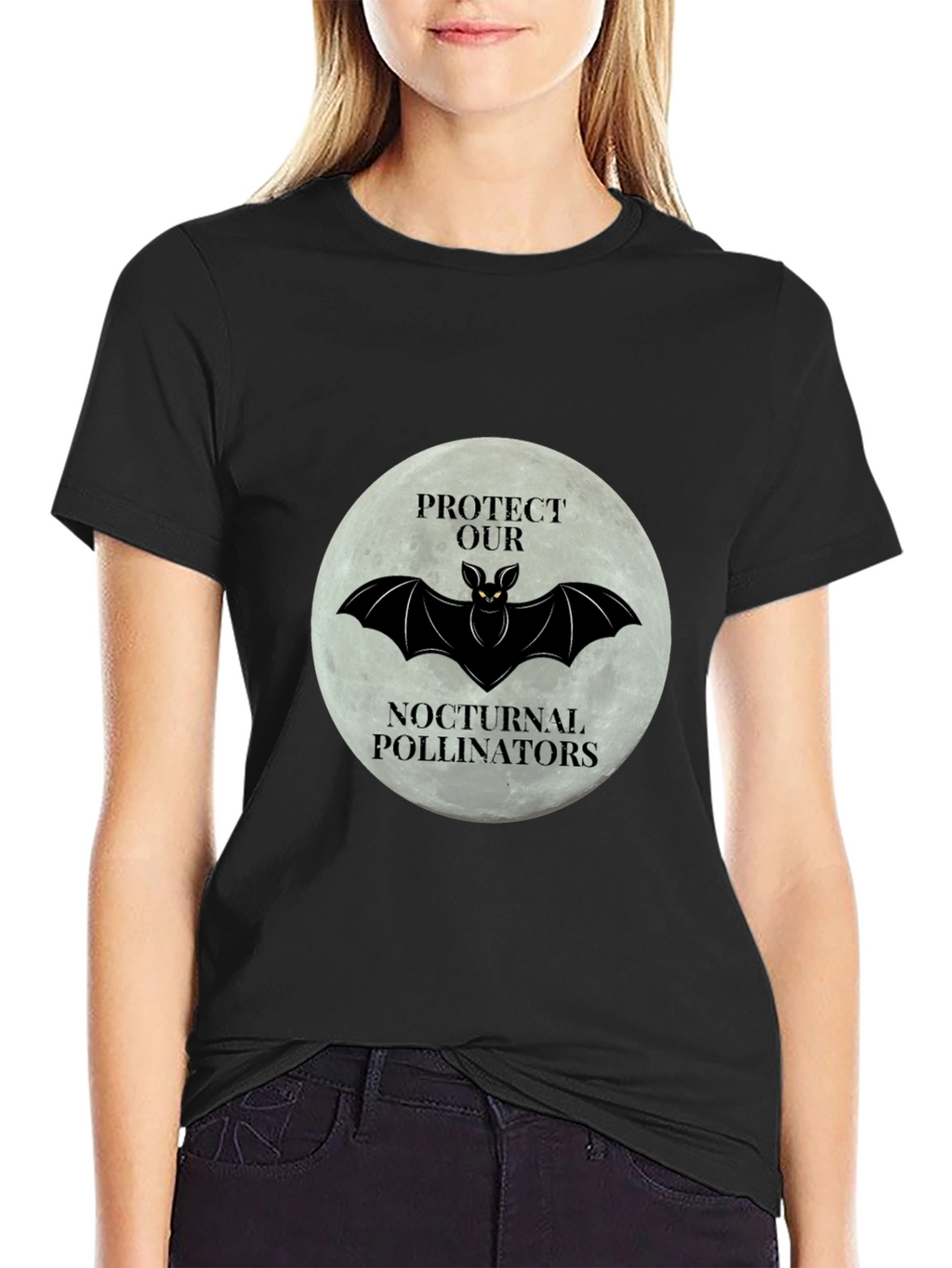 Bat Nocturnal Pollinators T-Shirt