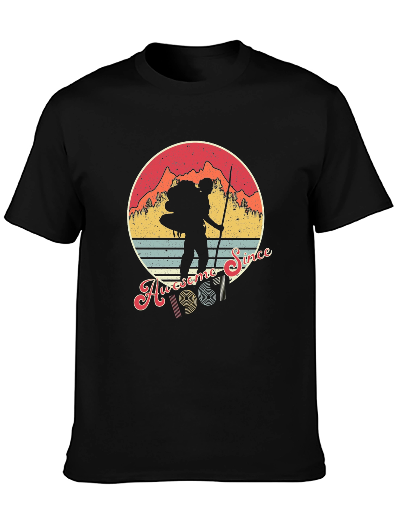 Awesome Since 1961 Hiking T-Shirt