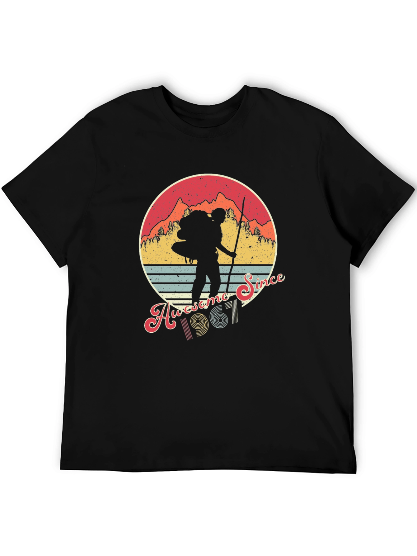Awesome Since 1961 Hiking T-Shirt