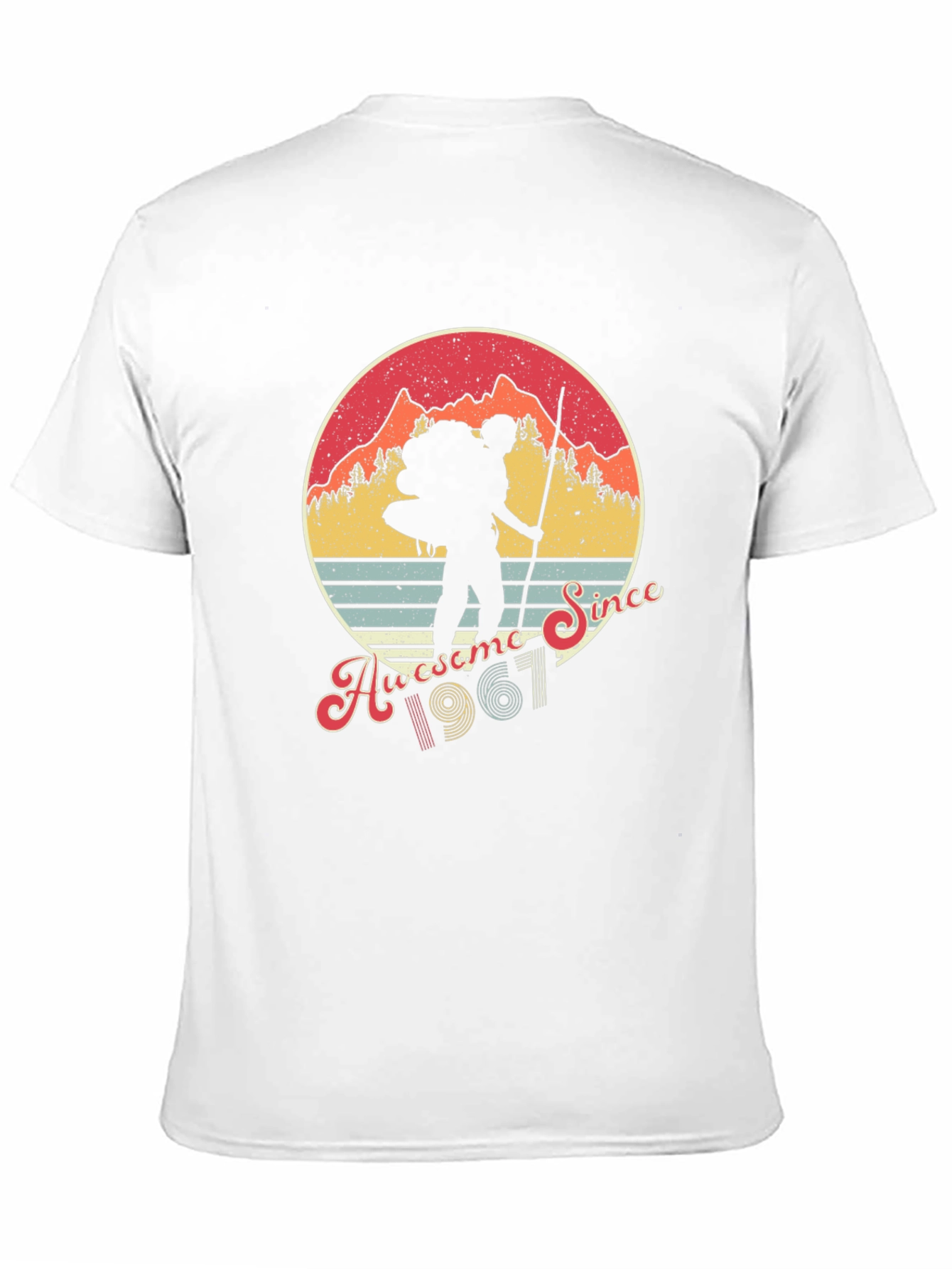 Awesome Since 1961 Hiking T-Shirt