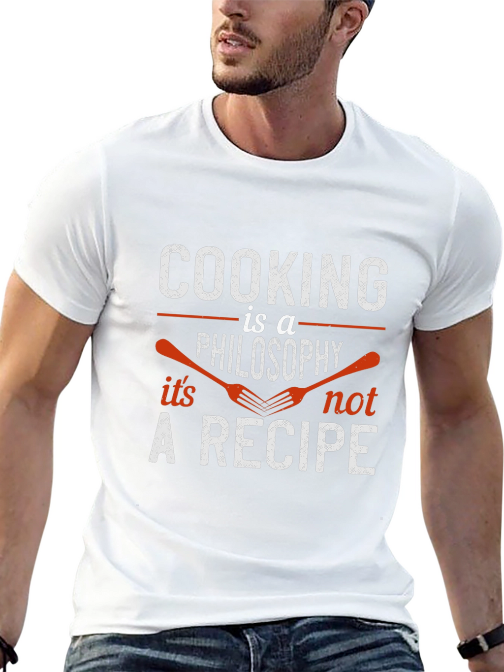 Cooking Philosophy T-Shirt - Chef Inspiration Tee