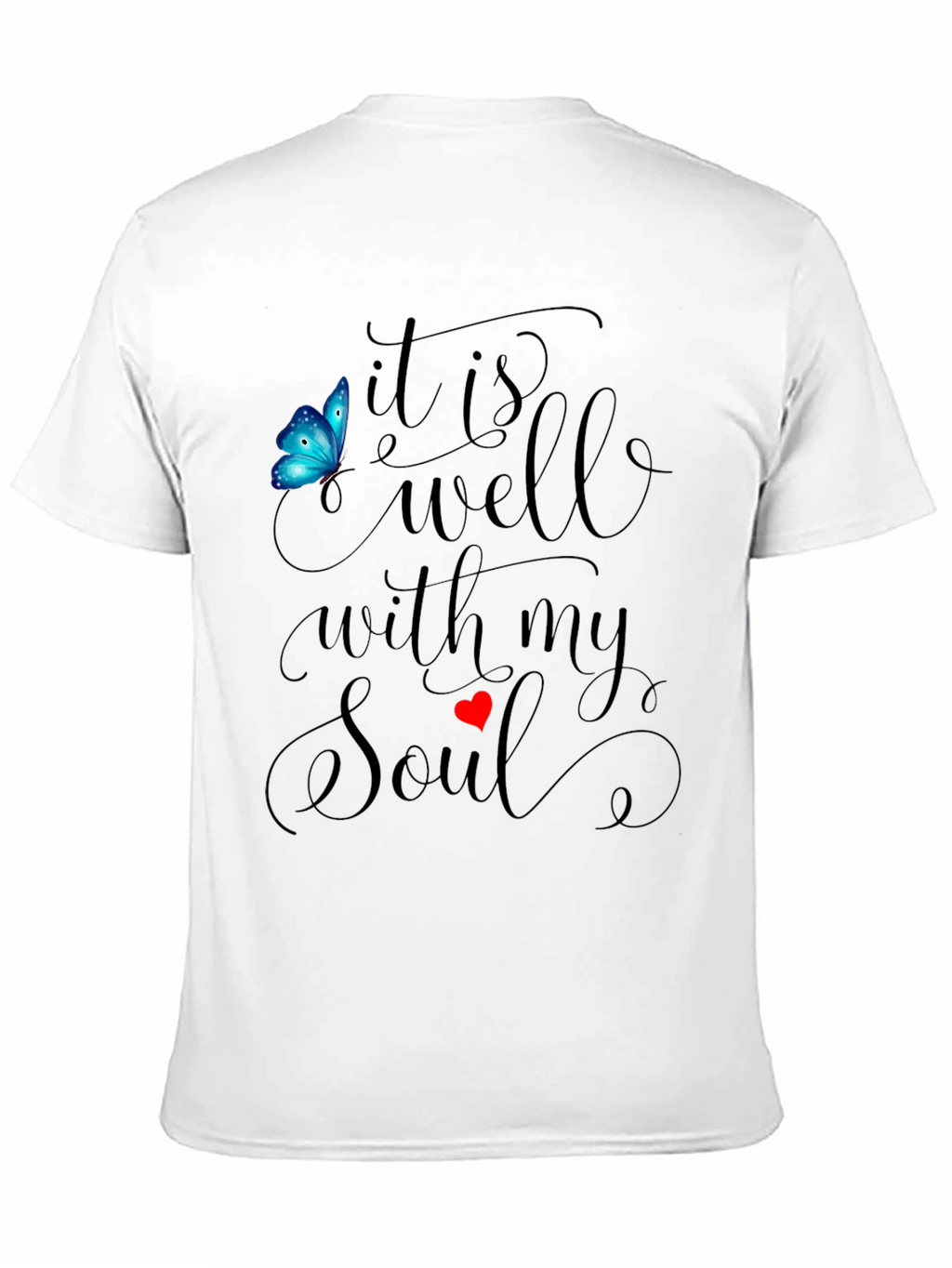 It is Well With My Soul Black T-Shirt