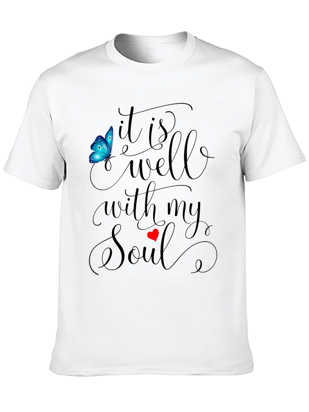 It is Well With My Soul Black T-Shirt