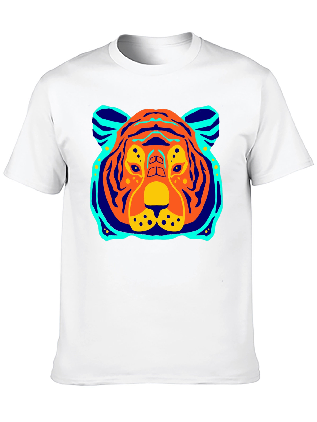 Tiger Graphic Tee - Bold Black T-Shirt