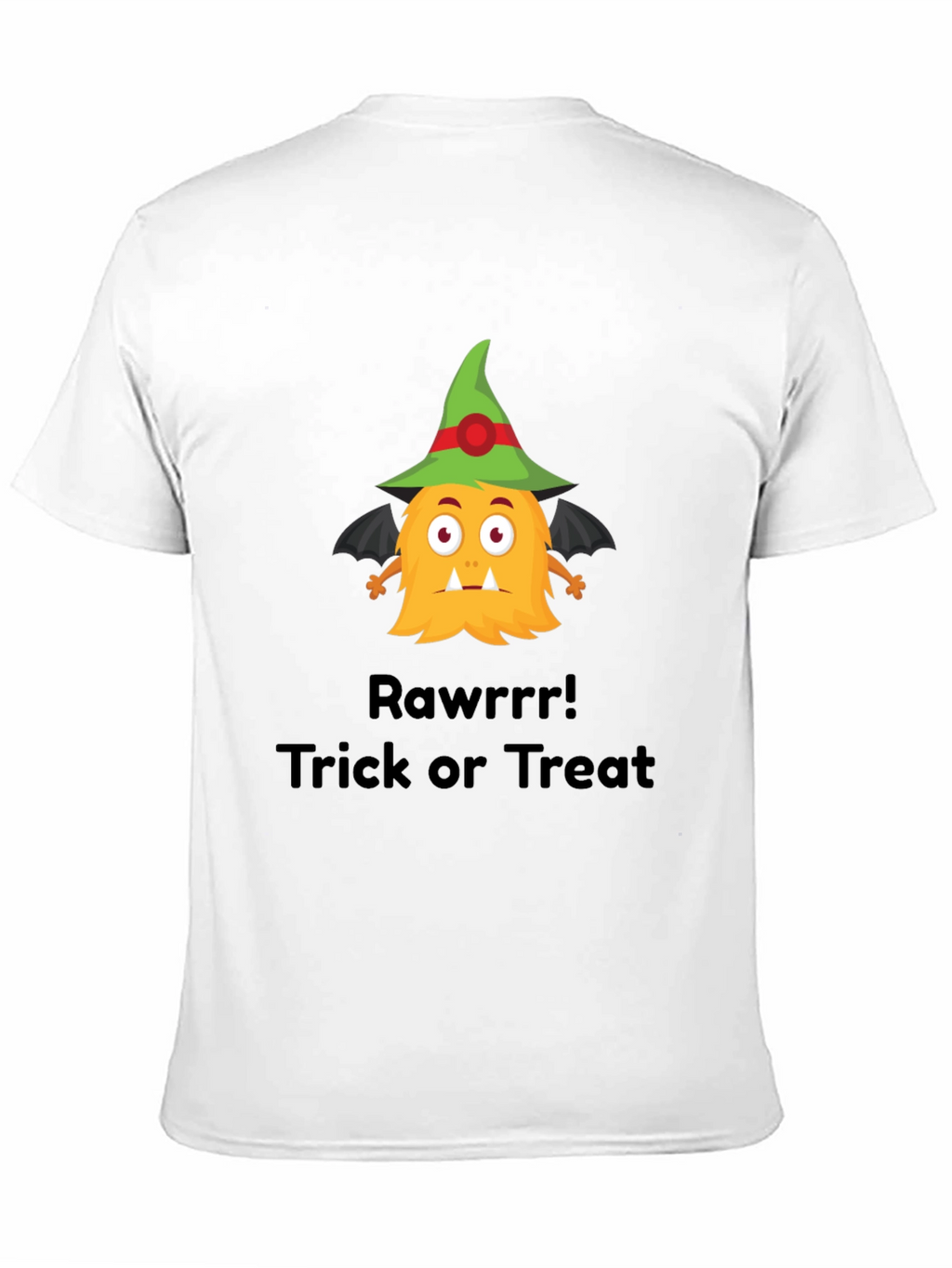 Halloween Monster T-Shirt - Trick or Treat Rawrrr!