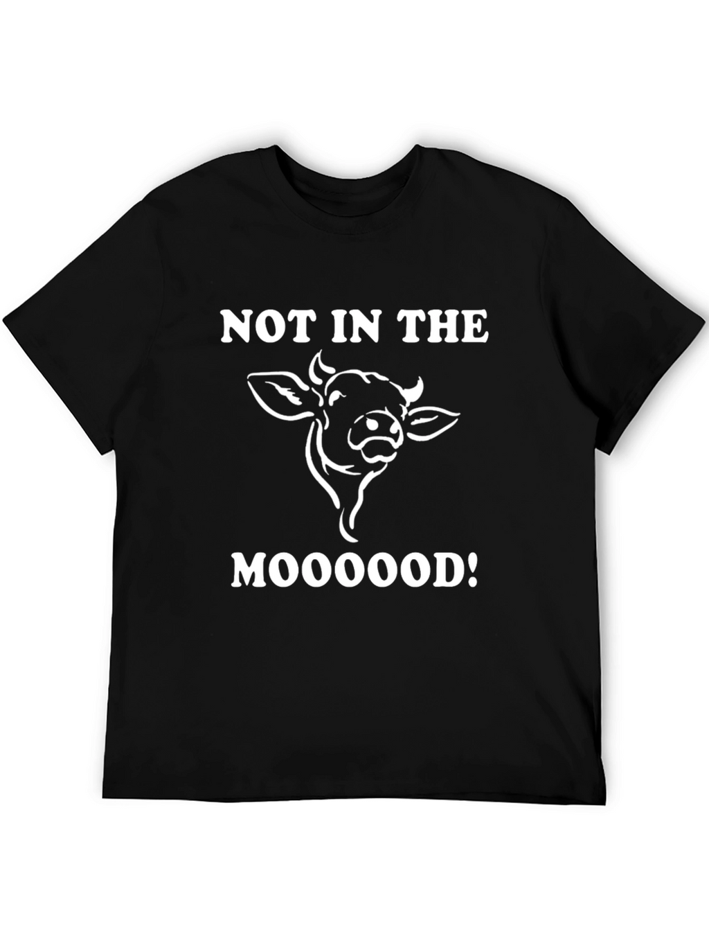 Not In The Mooood Graphic T-Shirt