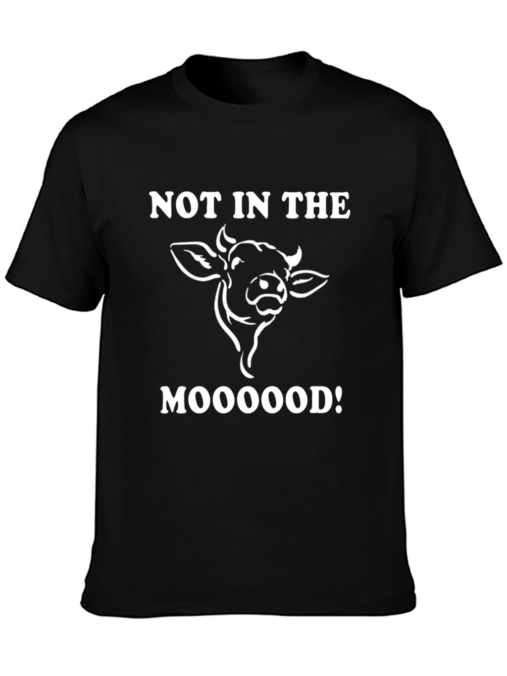 Not In The Mooood Graphic T-Shirt
