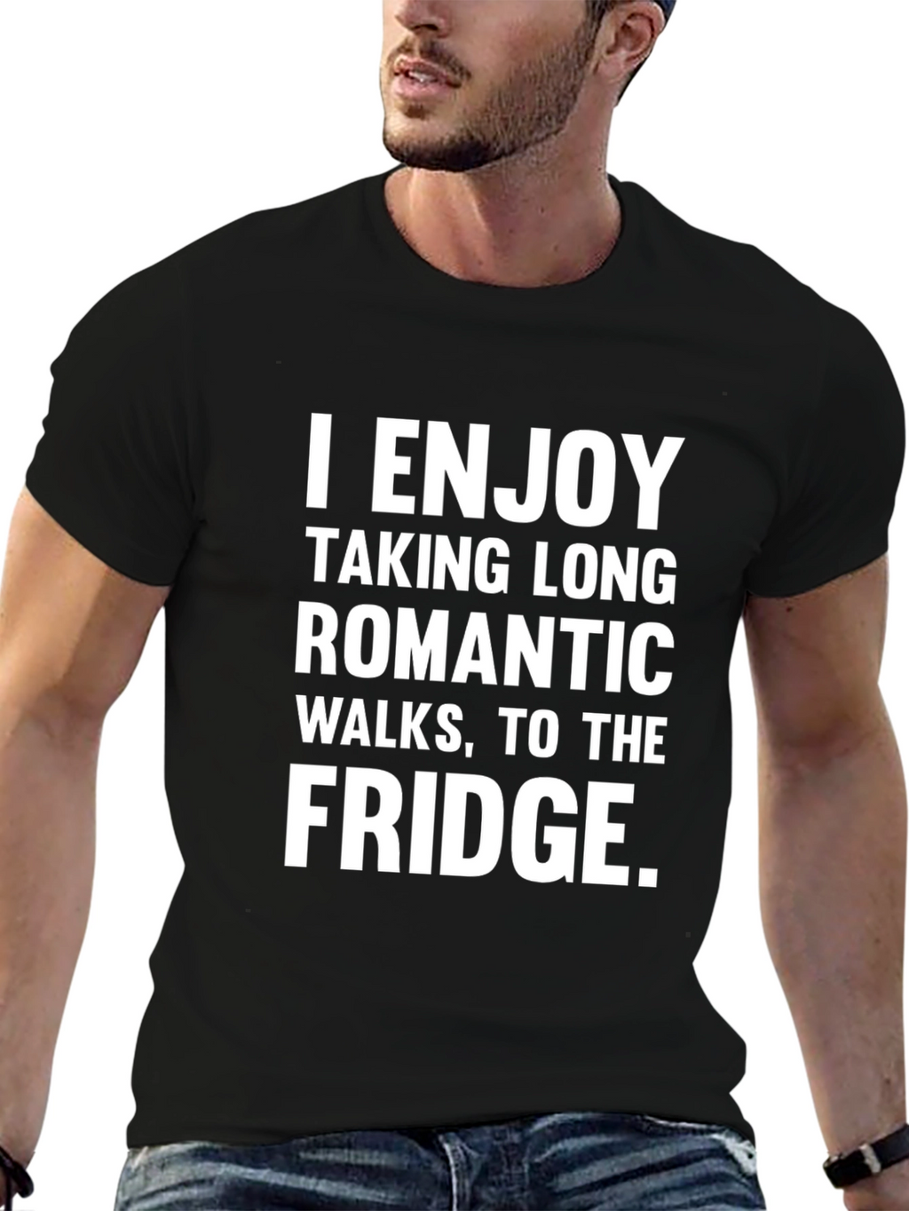 Funny Fridge Humor T-Shirt - Romantic Walks