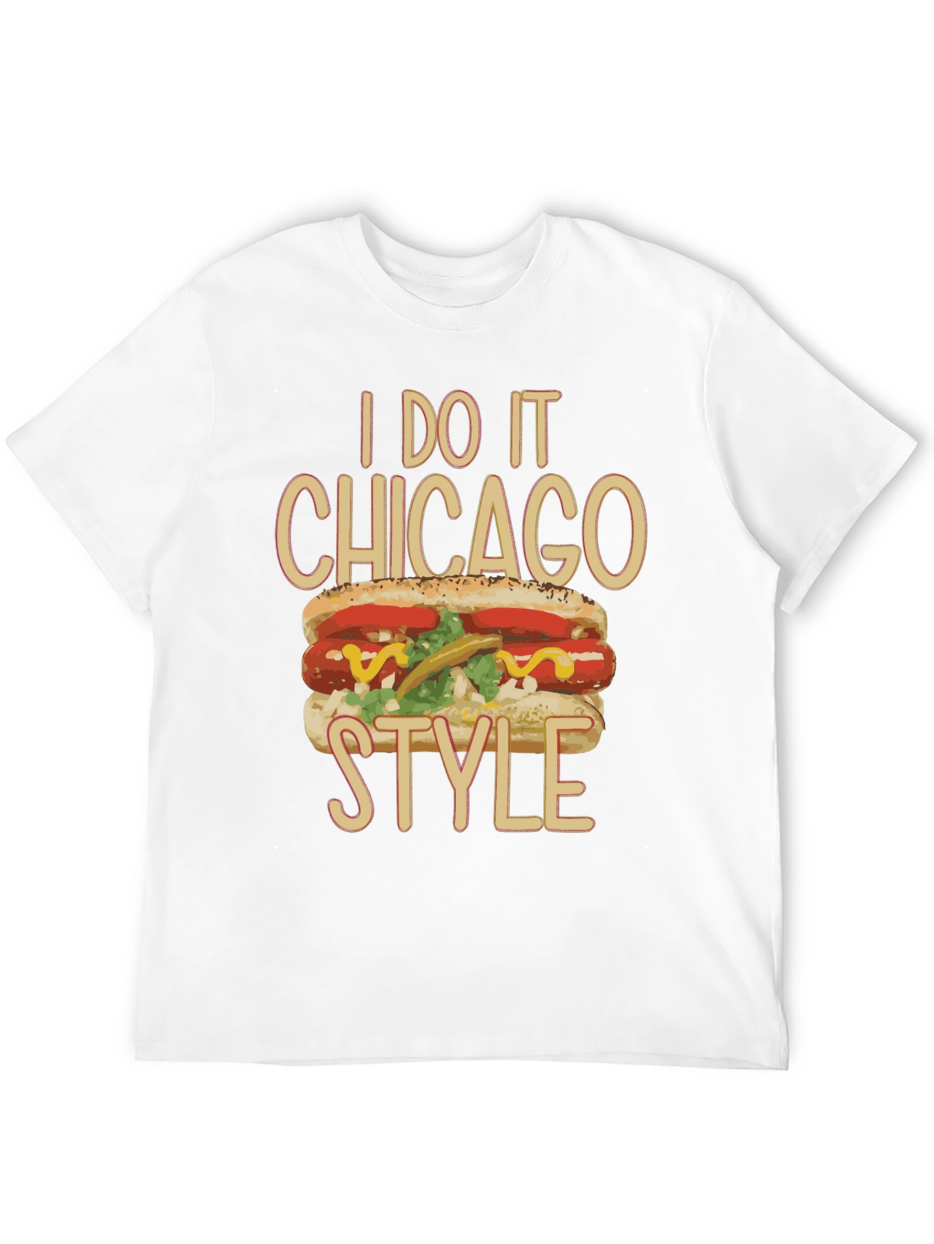 Chicago Style Hotdog T-Shirt