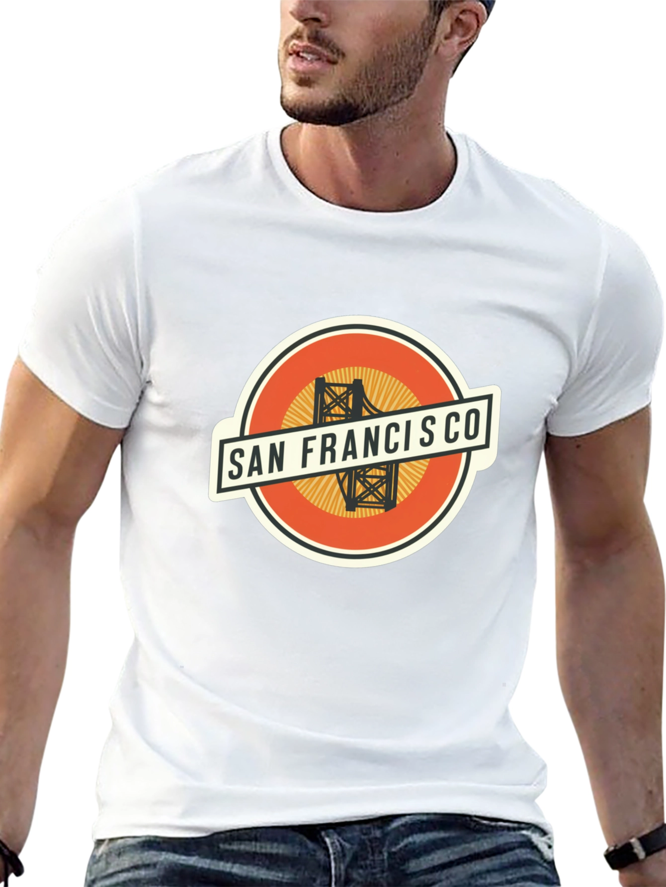 San Francisco Bridge Graphic Tee