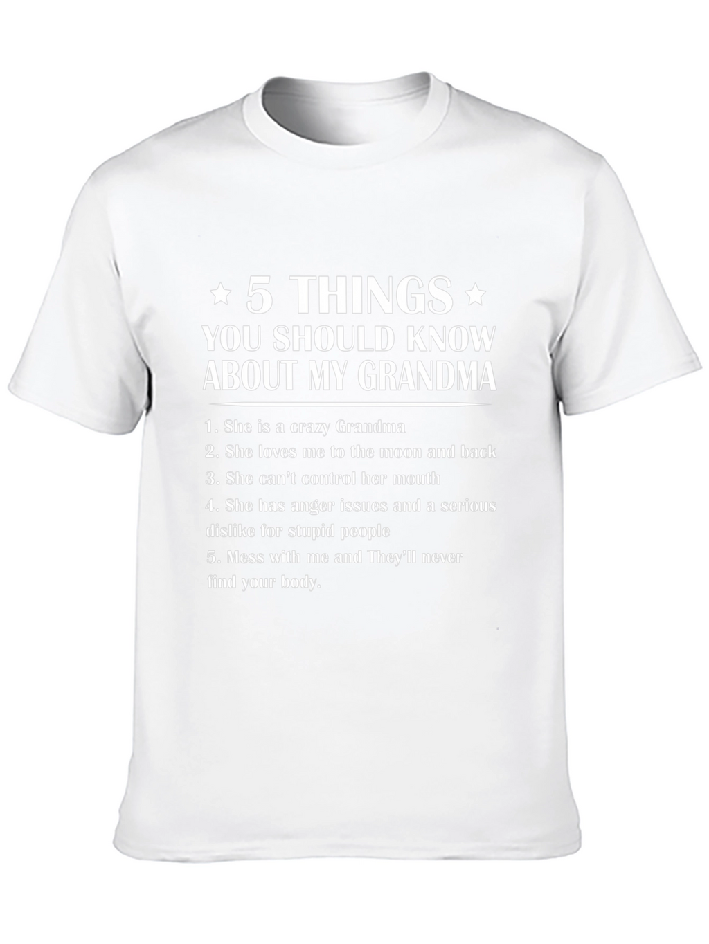 Funny Grandma T-Shirt: 5 Things You Should Know