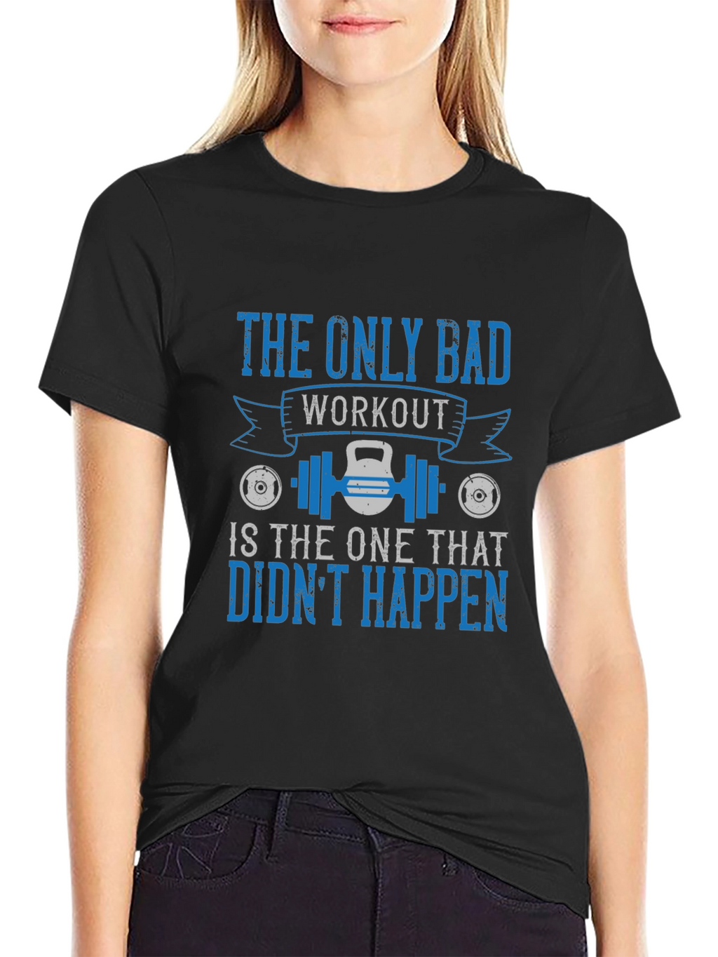 Workout Motivation Graphic Tee for Fitness Lovers