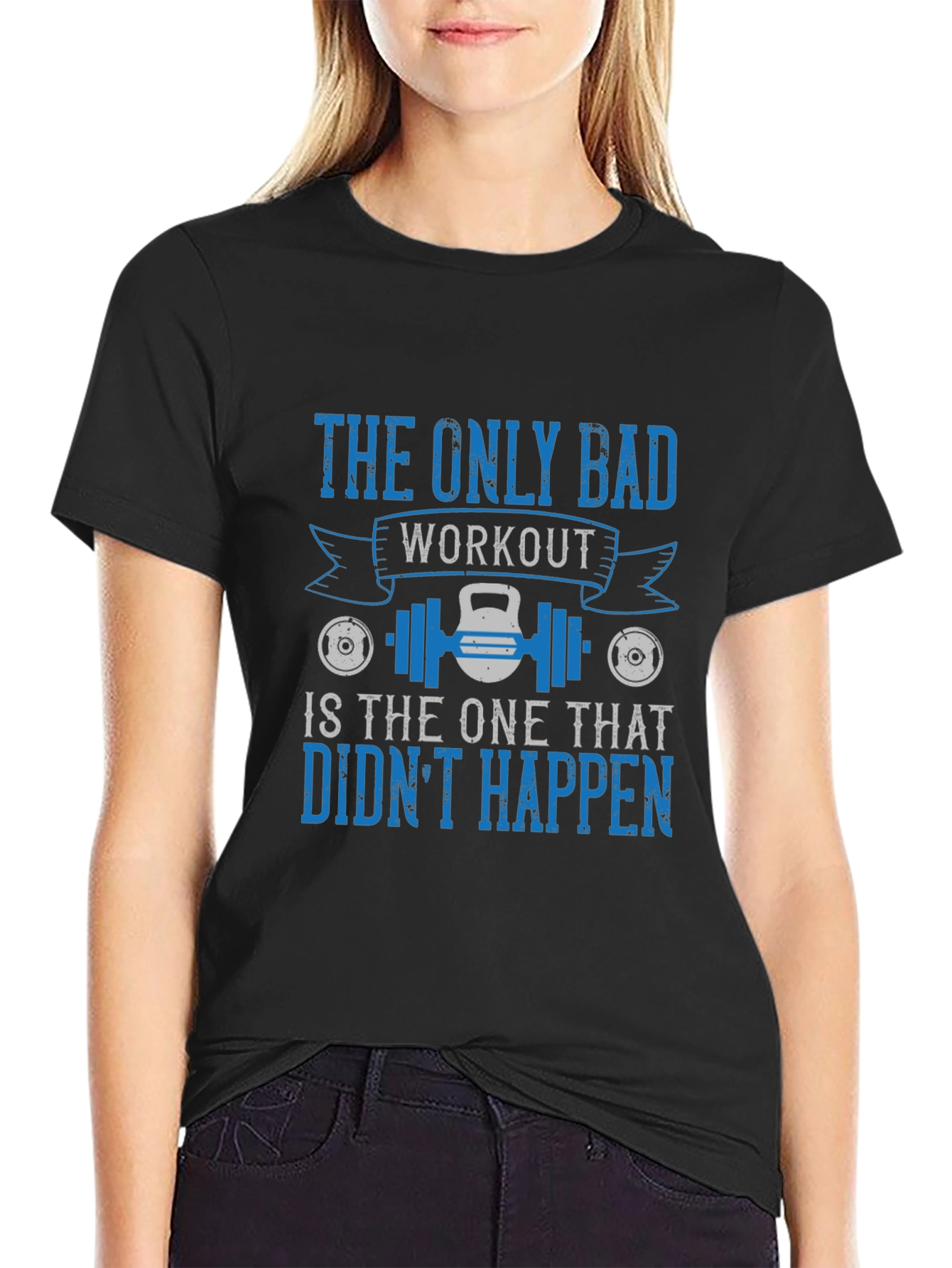 Workout Motivation Graphic Tee for Fitness Lovers