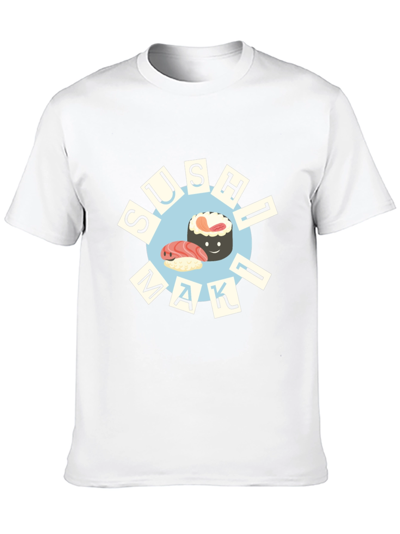 Sushi Maki T-Shirt - Cute Foodie Design