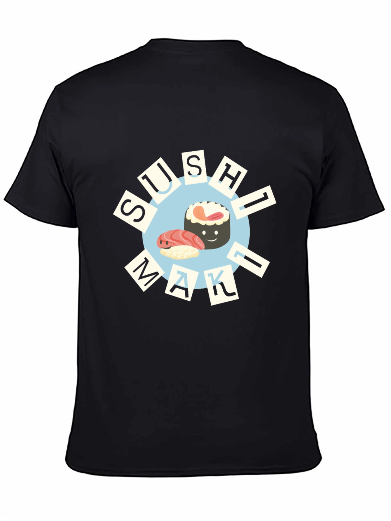 Sushi Maki T-Shirt - Cute Foodie Design