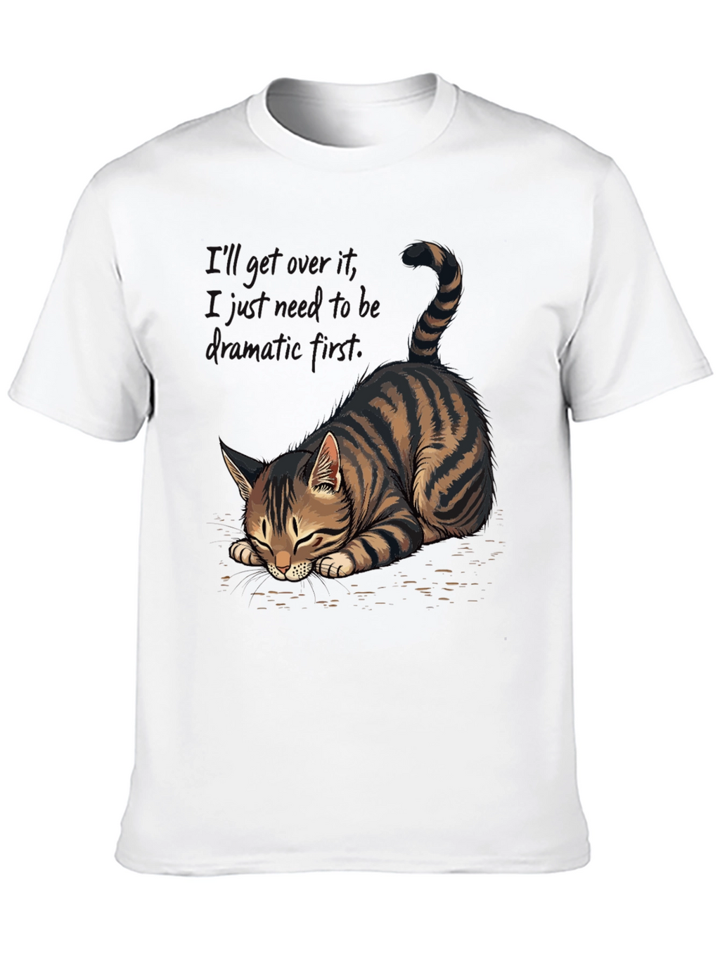 Dramatic Cat Tee