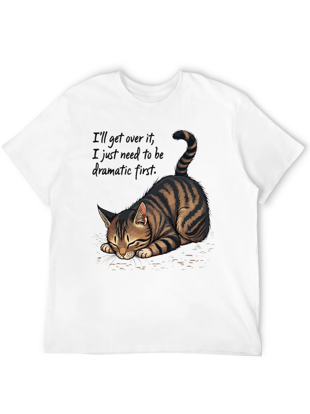 Dramatic Cat Tee