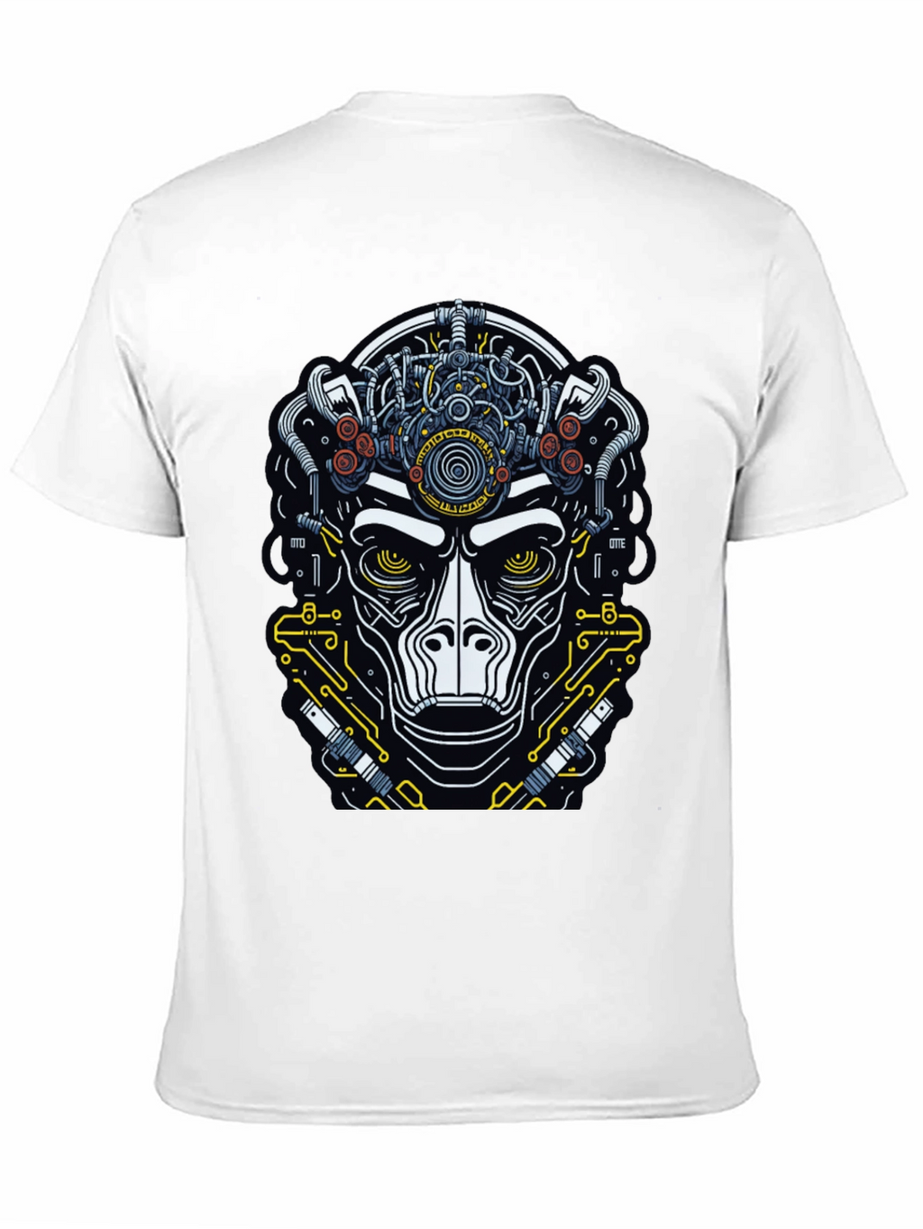 Cyberpunk Ape Graphic Tee - Unique Design