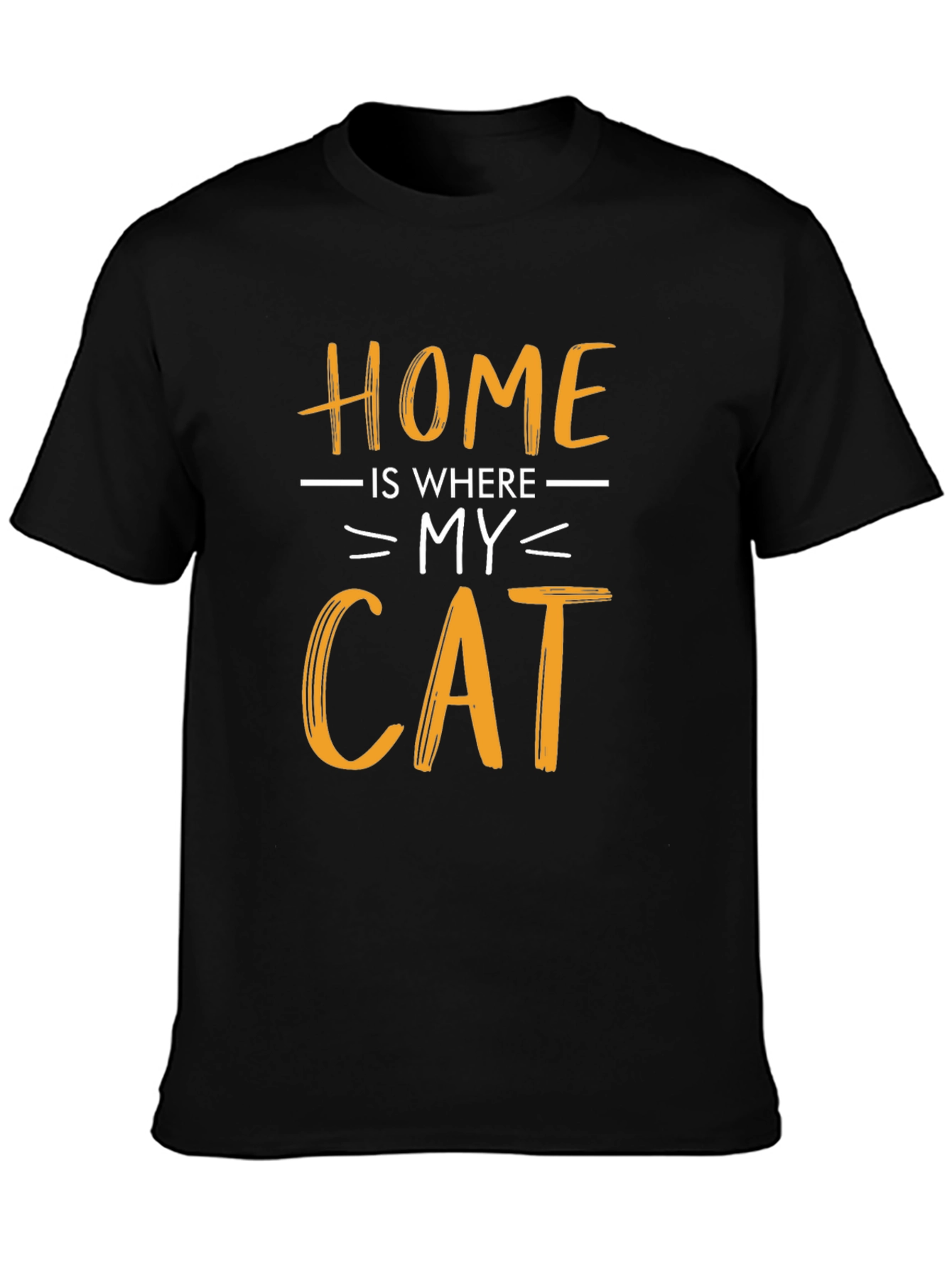Home Is Where My Cat Is T-Shirt