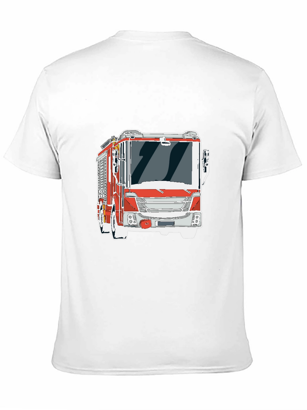 Firetruck Graphic Tee - Cool Fire Engine T-Shirt