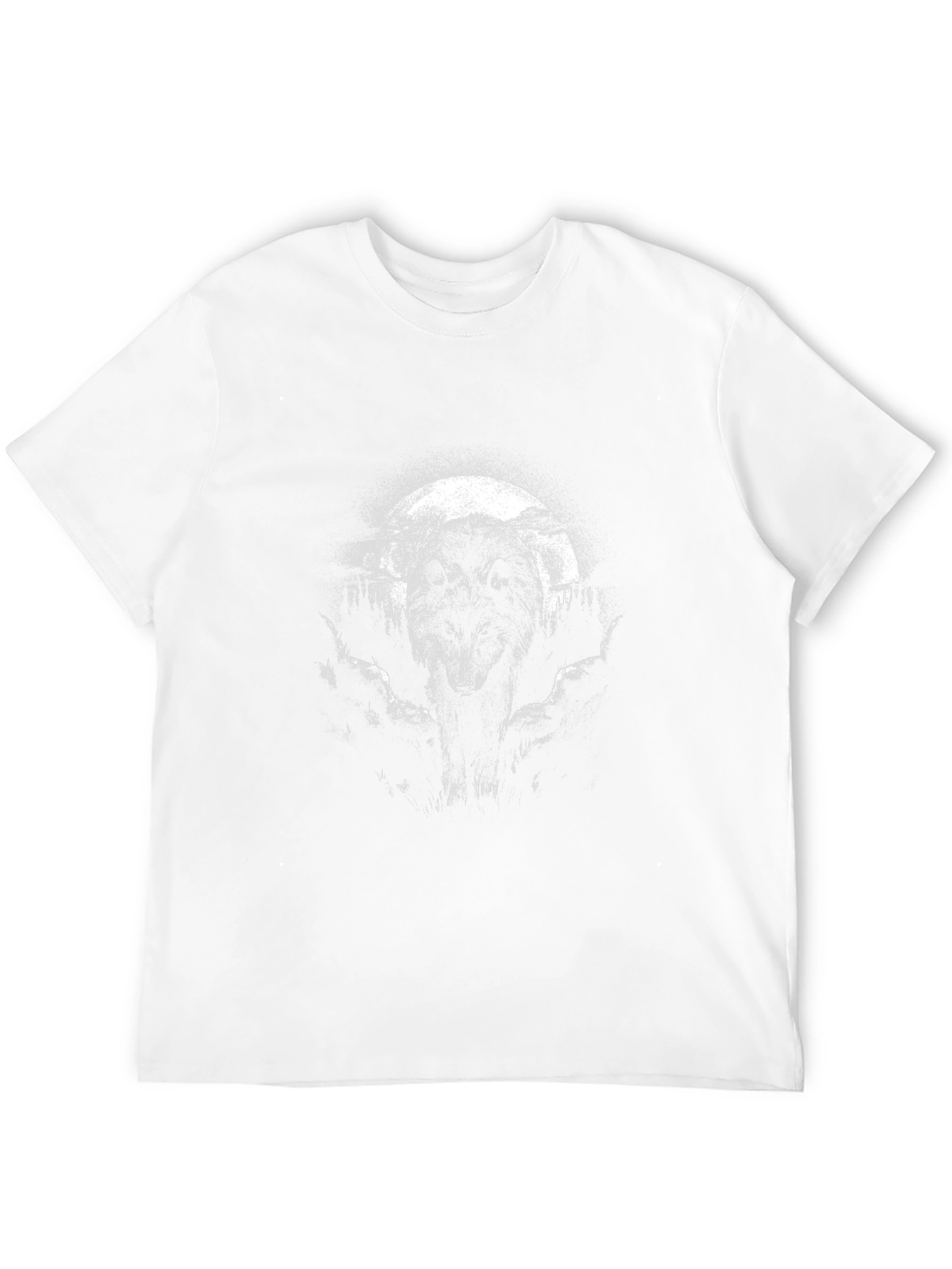 Wolf Moon Graphic Tee - Dark & Edgy Style