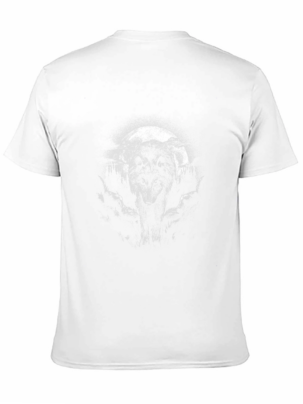 Wolf Moon Graphic Tee - Dark & Edgy Style