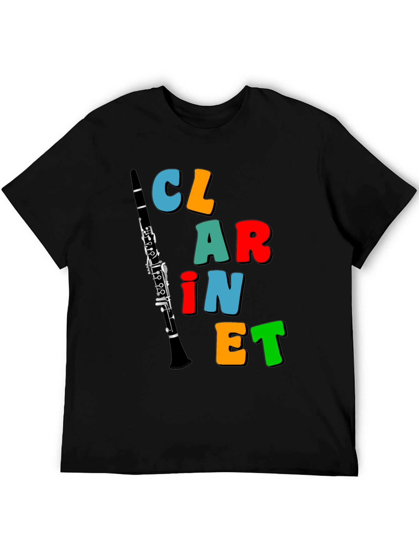 Clarinet T-Shirt - Band Instrument Tee
