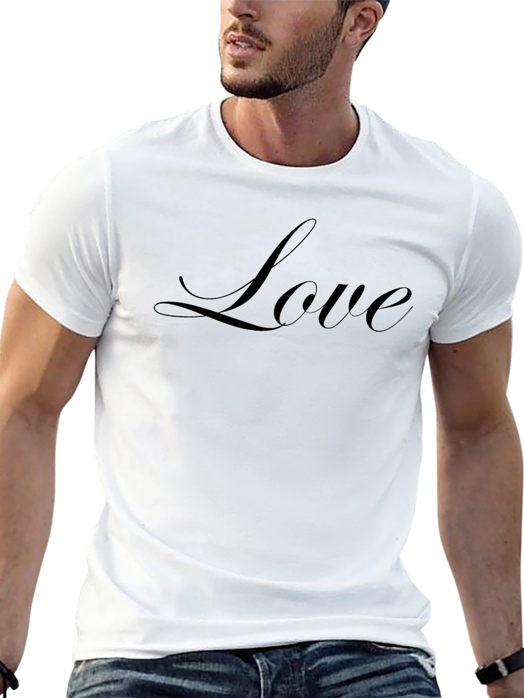 Love Graphic Tee - Soft Style Everyday Wear