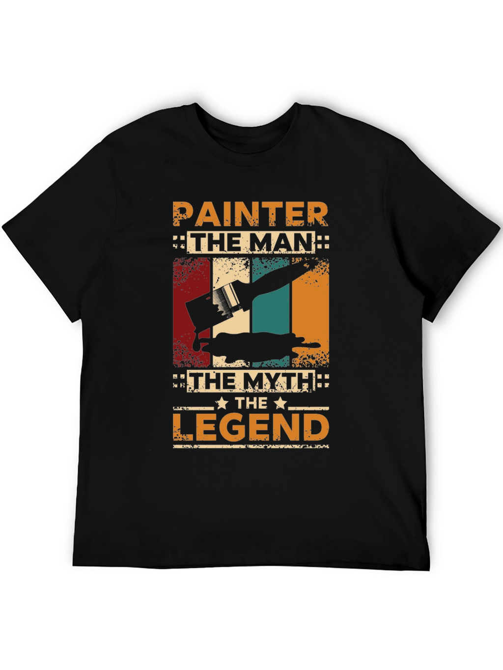 Painter T-Shirt - The Man The Myth The Legend