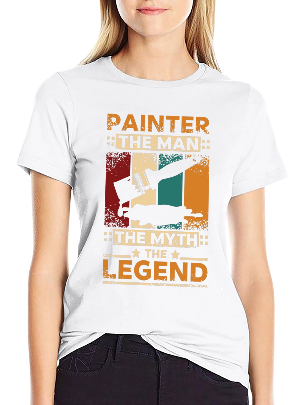 Painter T-Shirt - The Man The Myth The Legend