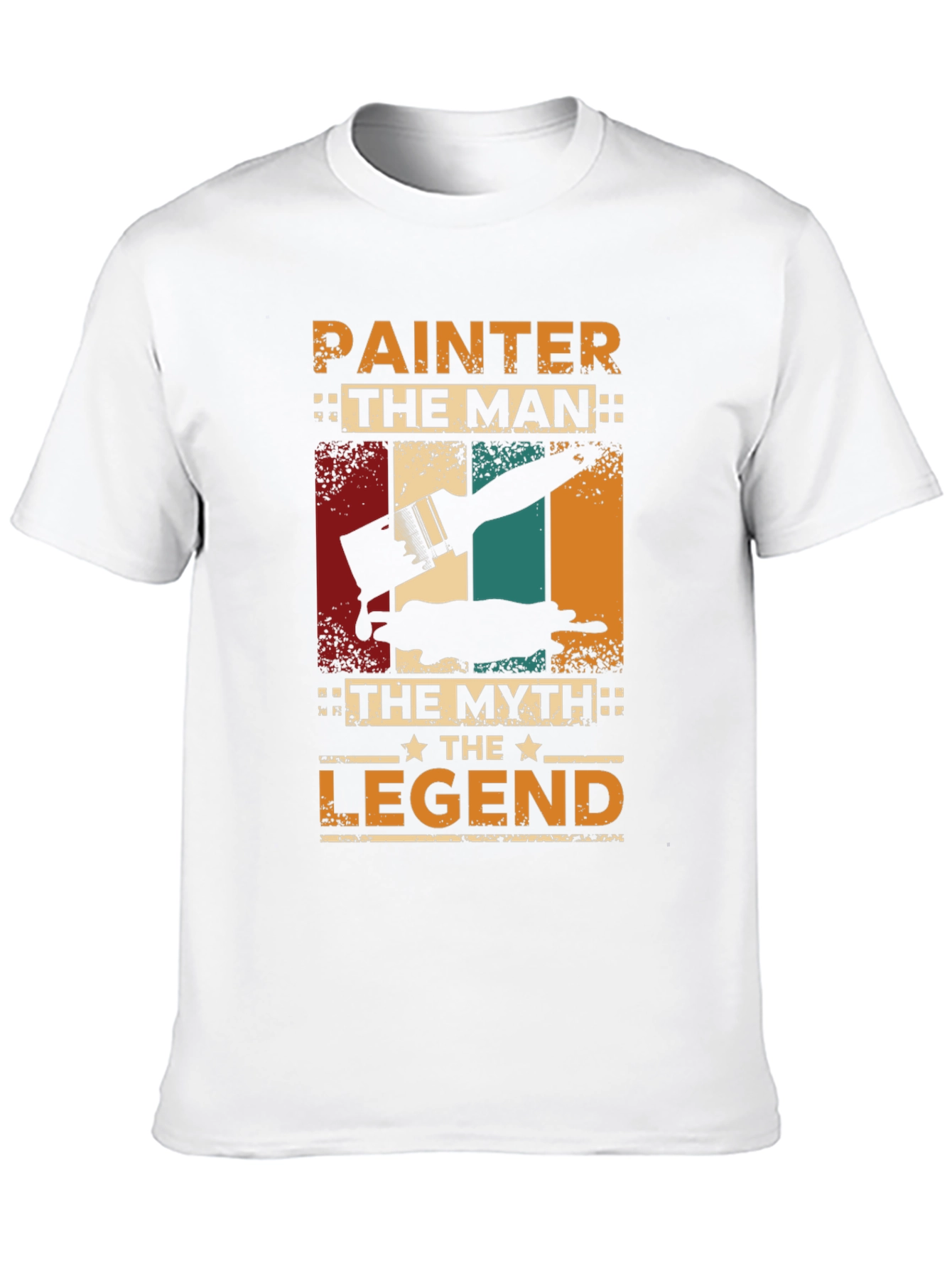 Painter T-Shirt - The Man The Myth The Legend