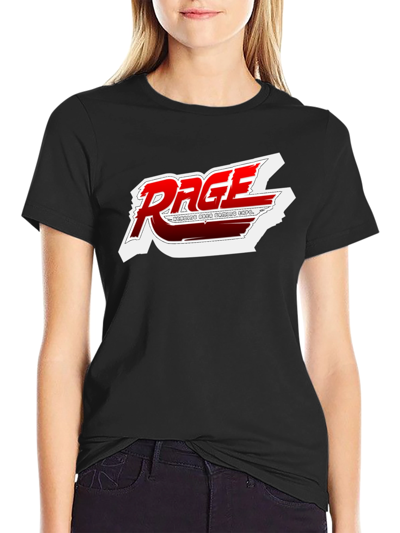 Rage Gaming Expo Black T-Shirt