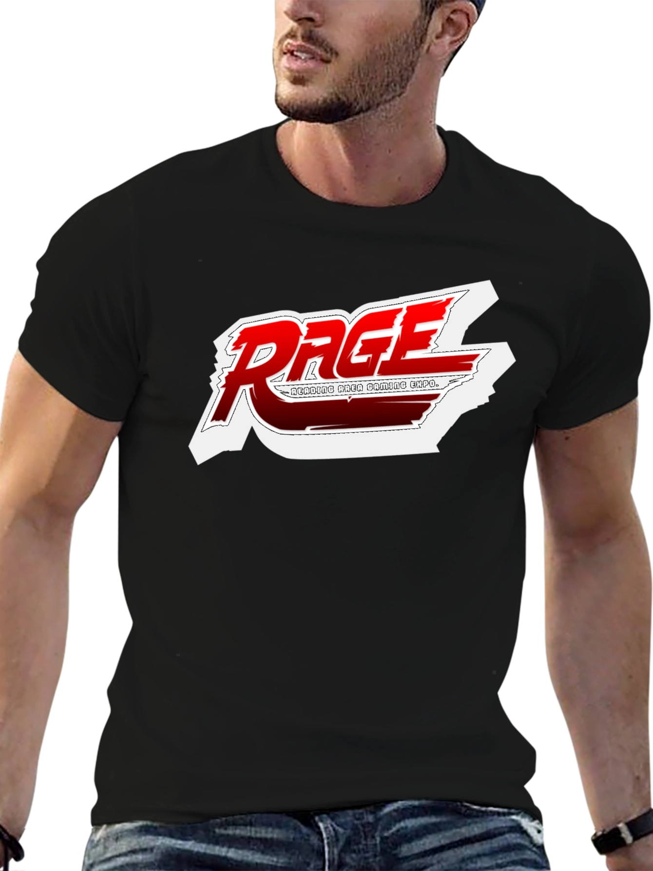 Rage Gaming Expo Black T-Shirt