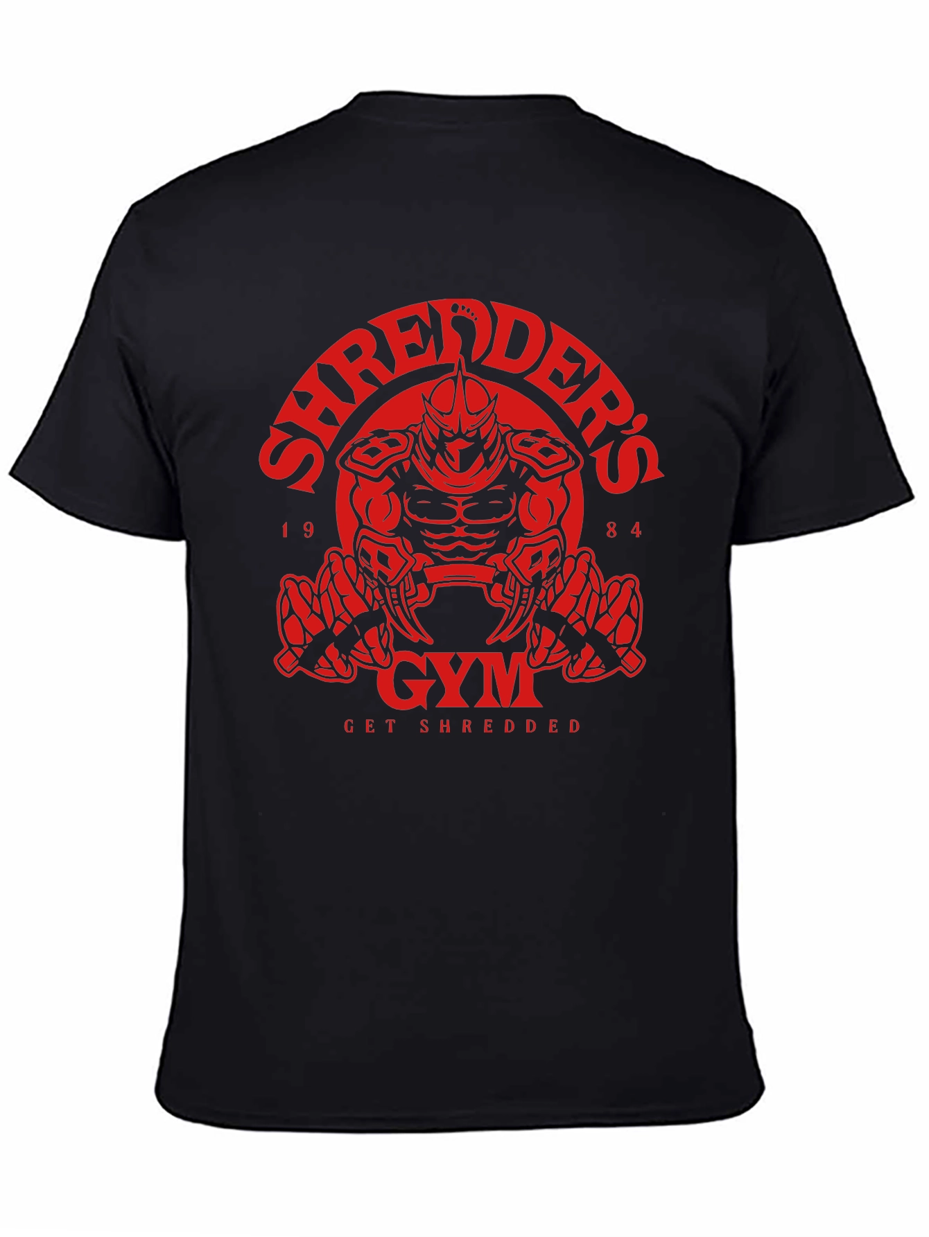 Shredders Gym Black T-Shirt