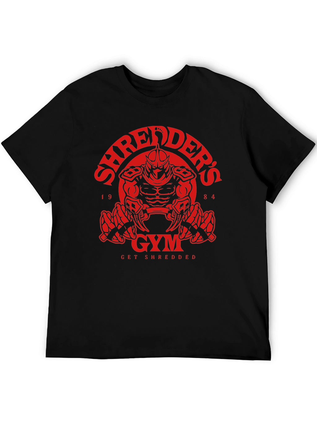 Shredders Gym Black T-Shirt