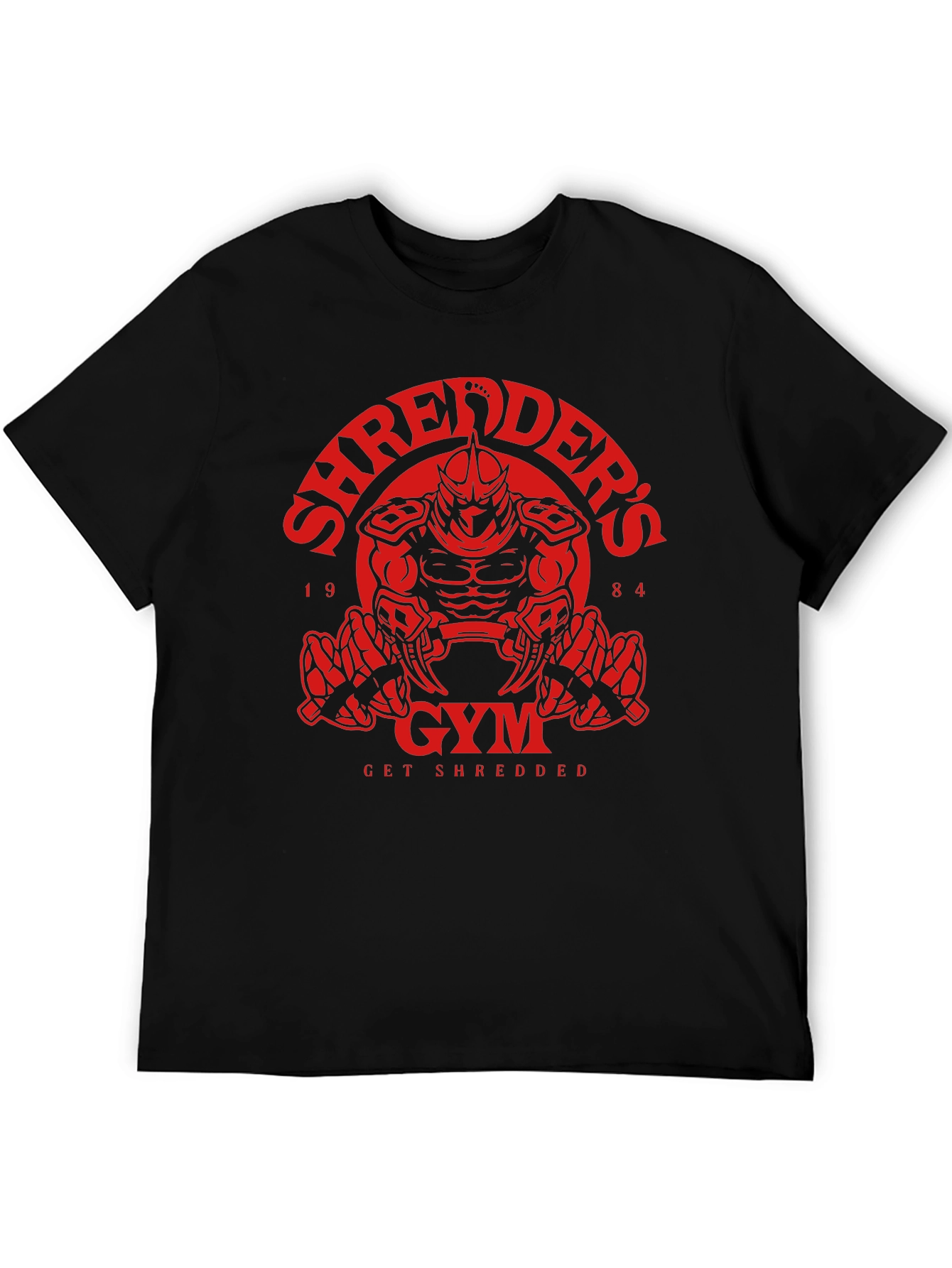 Shredders Gym Black T-Shirt