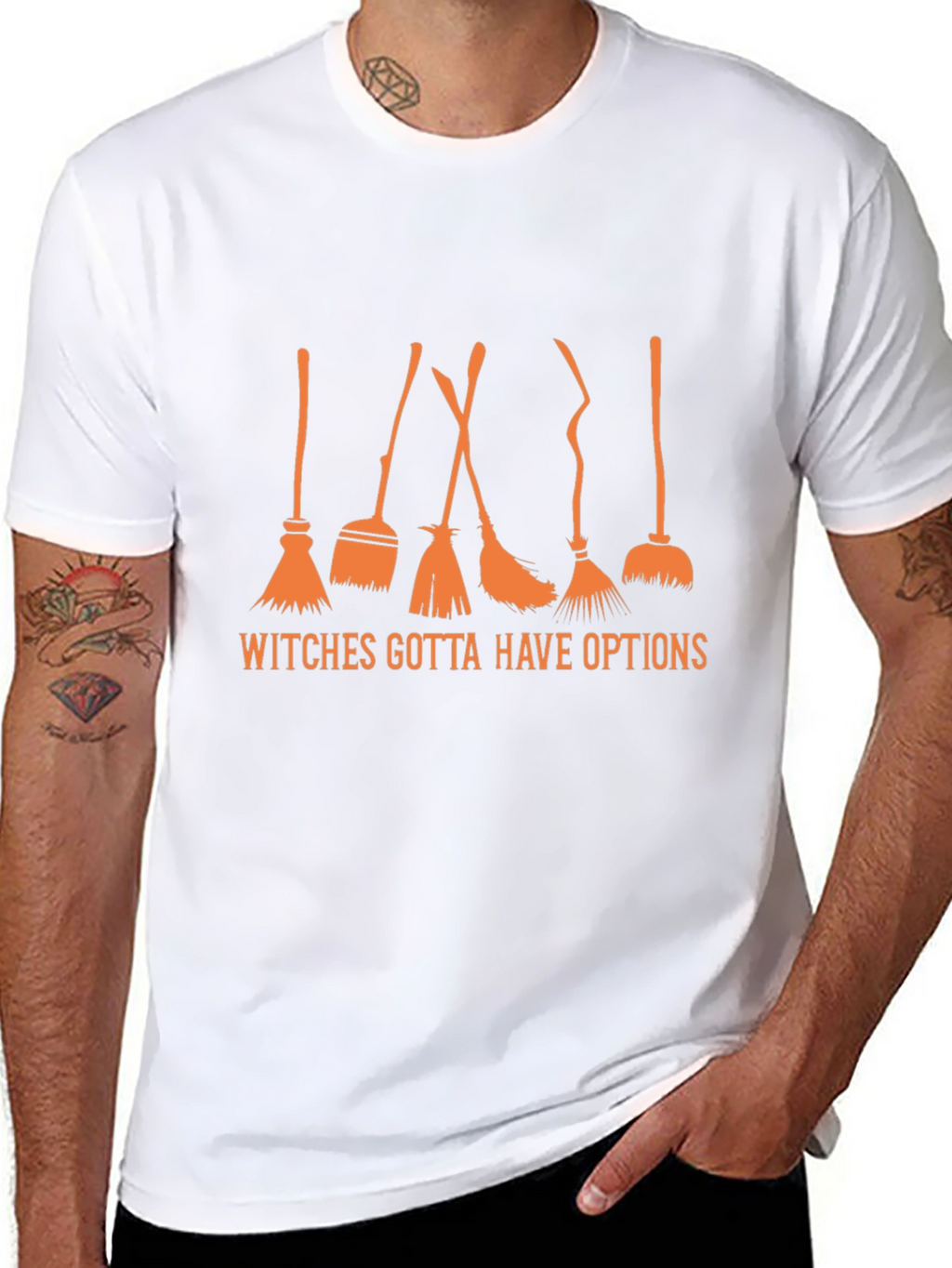 Witches Gotta Have Options Black T-Shirt