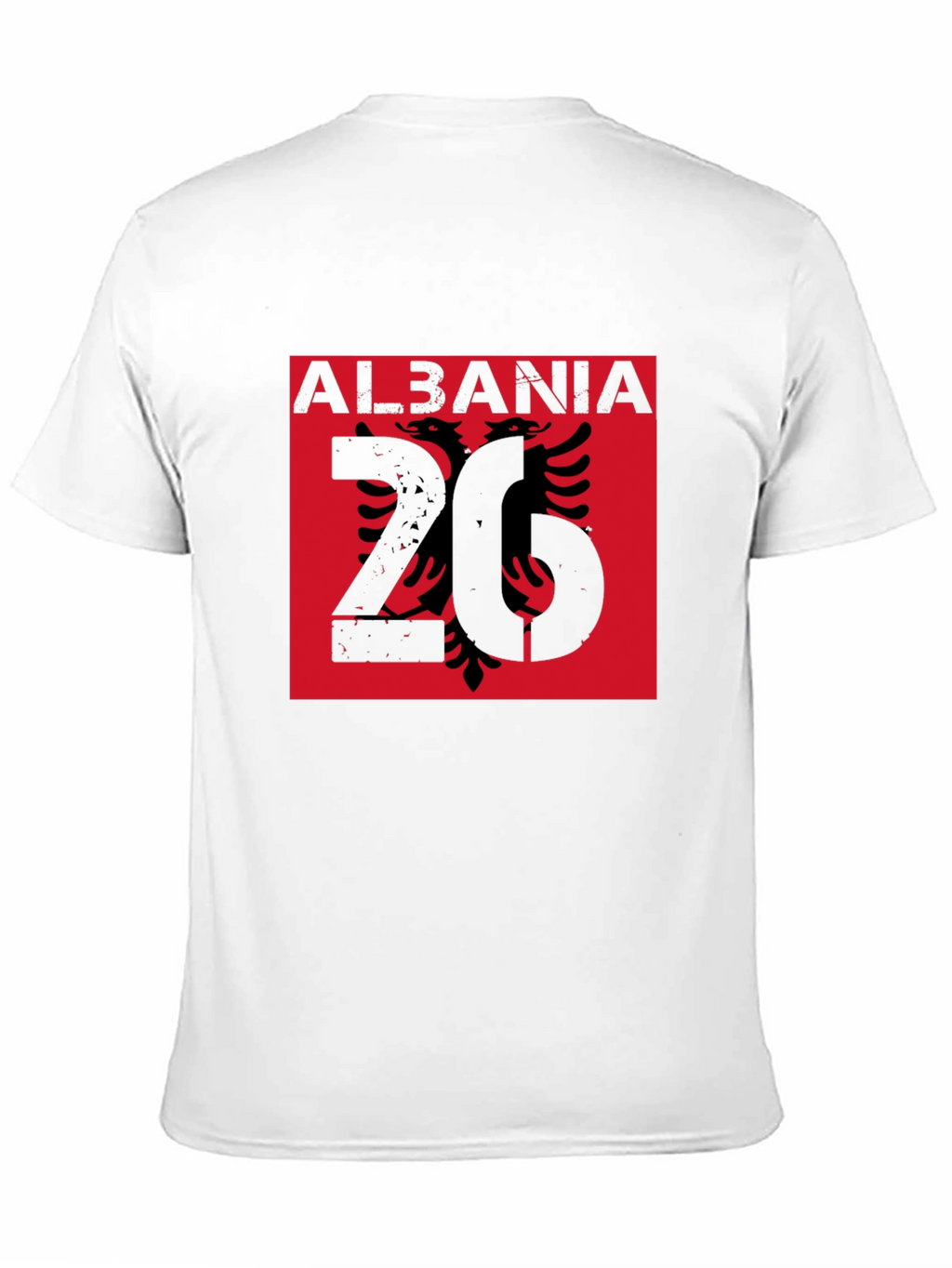 Albania Eagle Graphic Tee - Black
