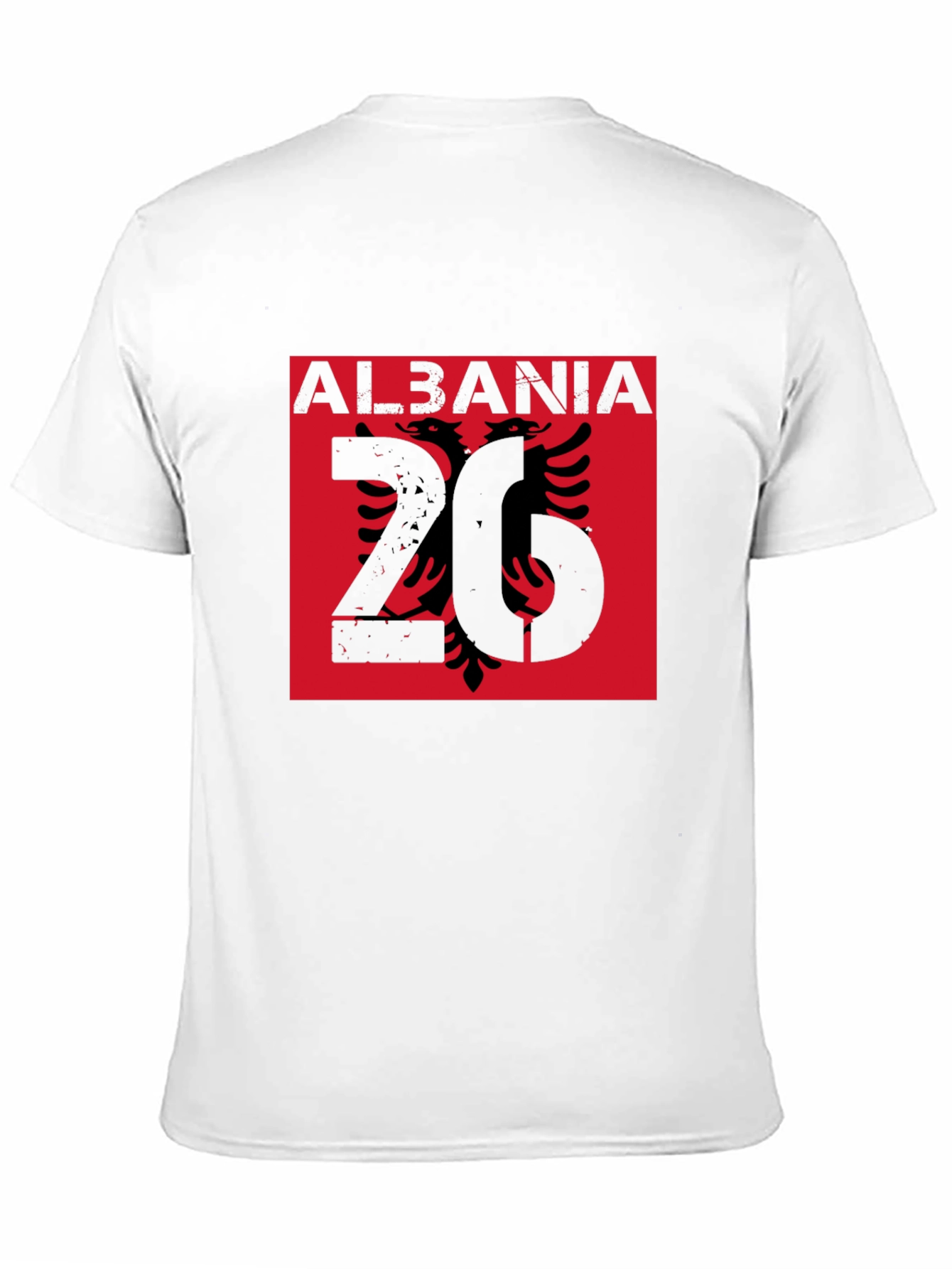 Albania Eagle Graphic Tee - Black