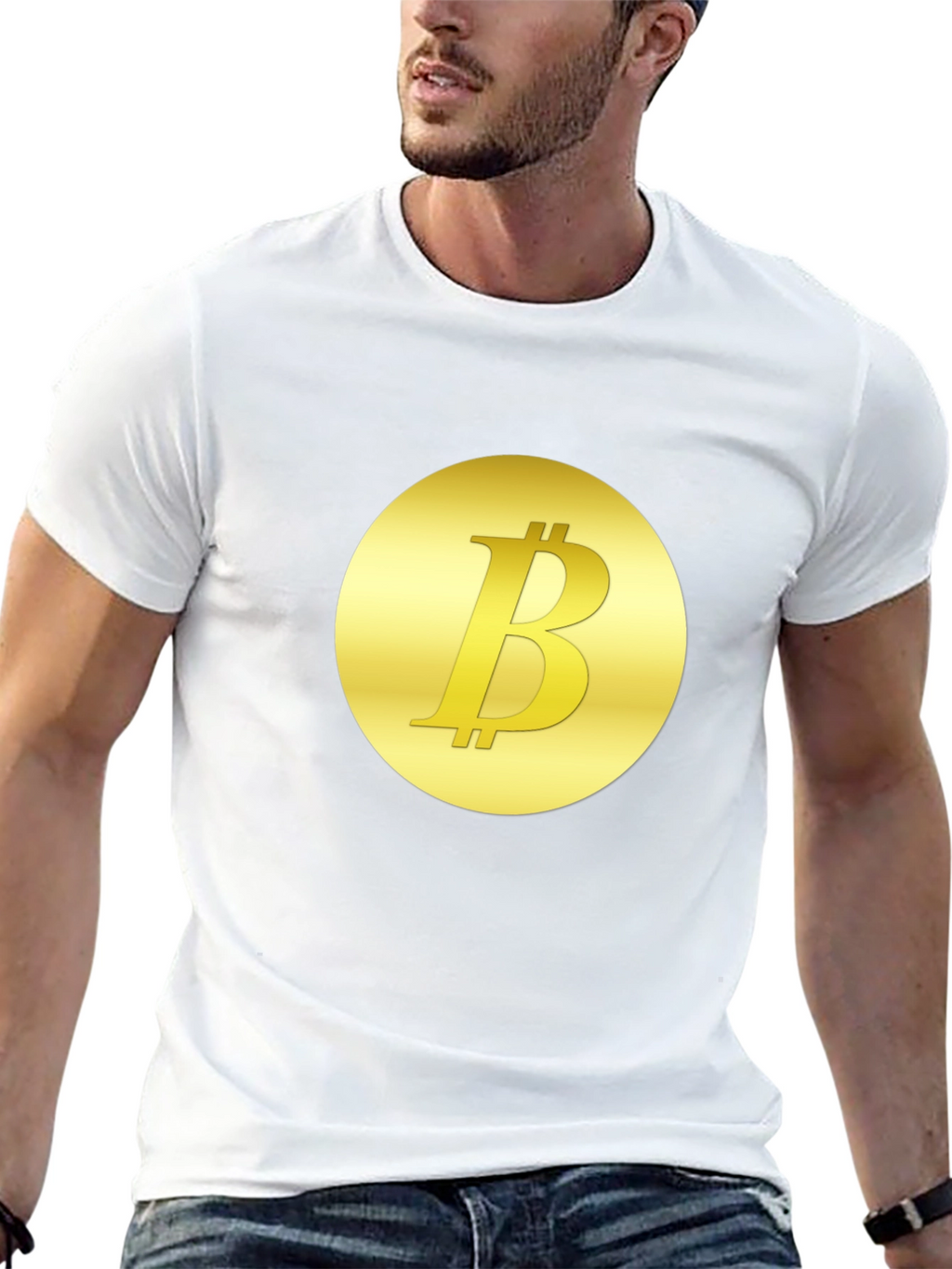 Bitcoin Logo T-Shirt - Crypto Currency Tee