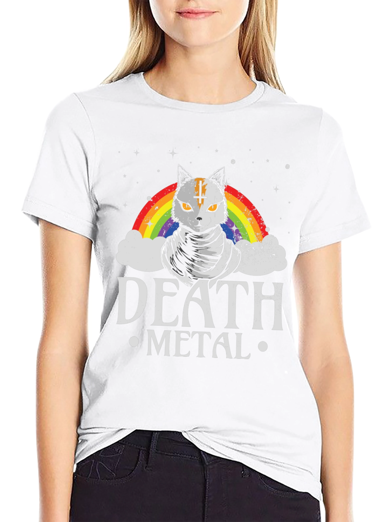 Death Metal Cat T-Shirt