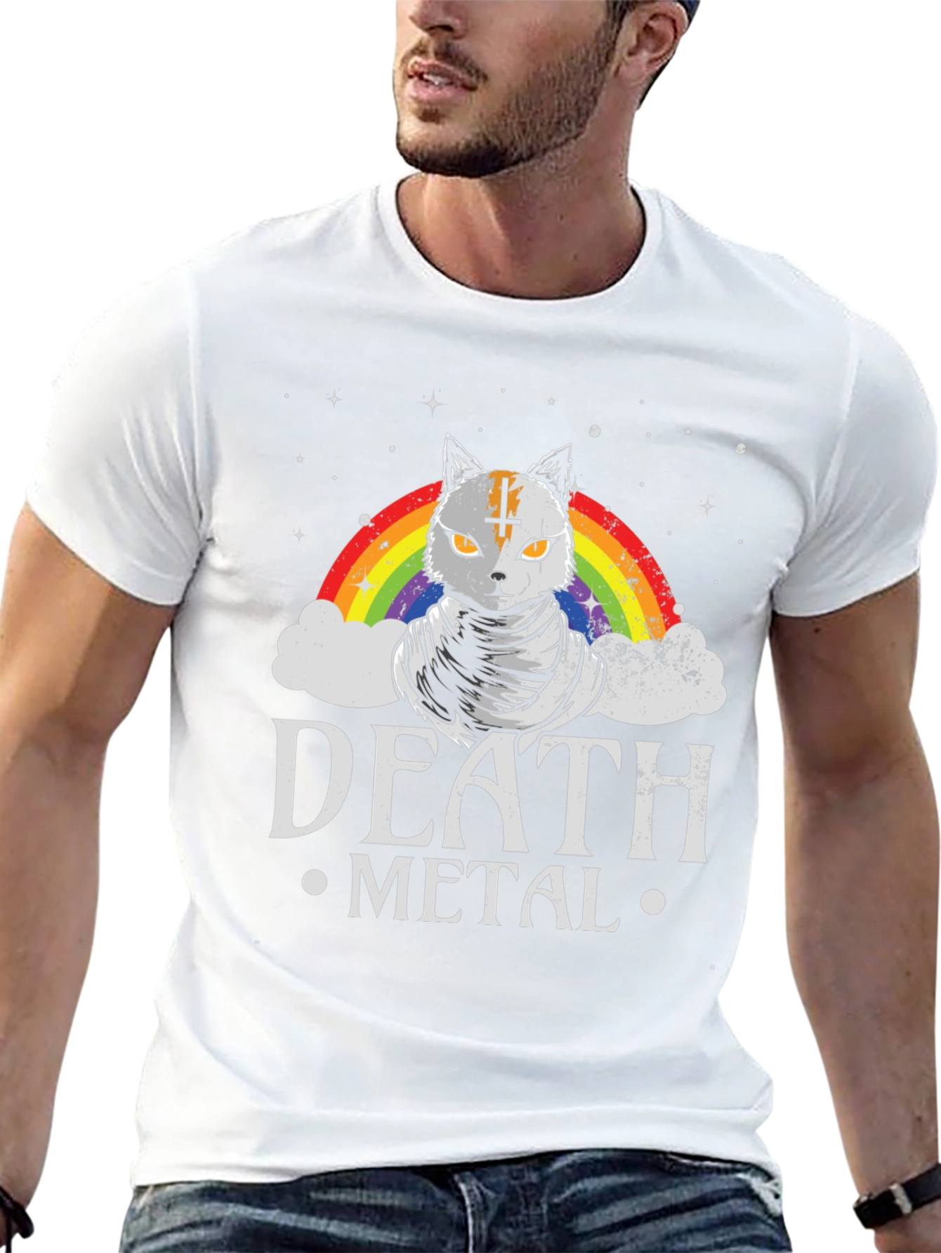 Death Metal Cat T-Shirt
