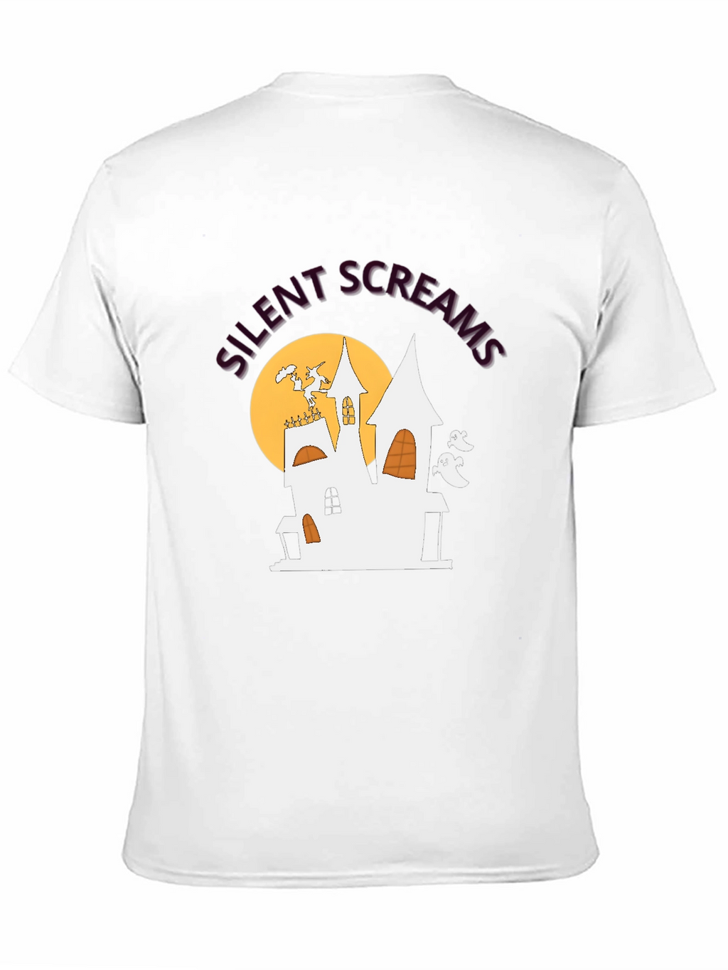 Silent Screams Haunted House T-Shirt - Halloween