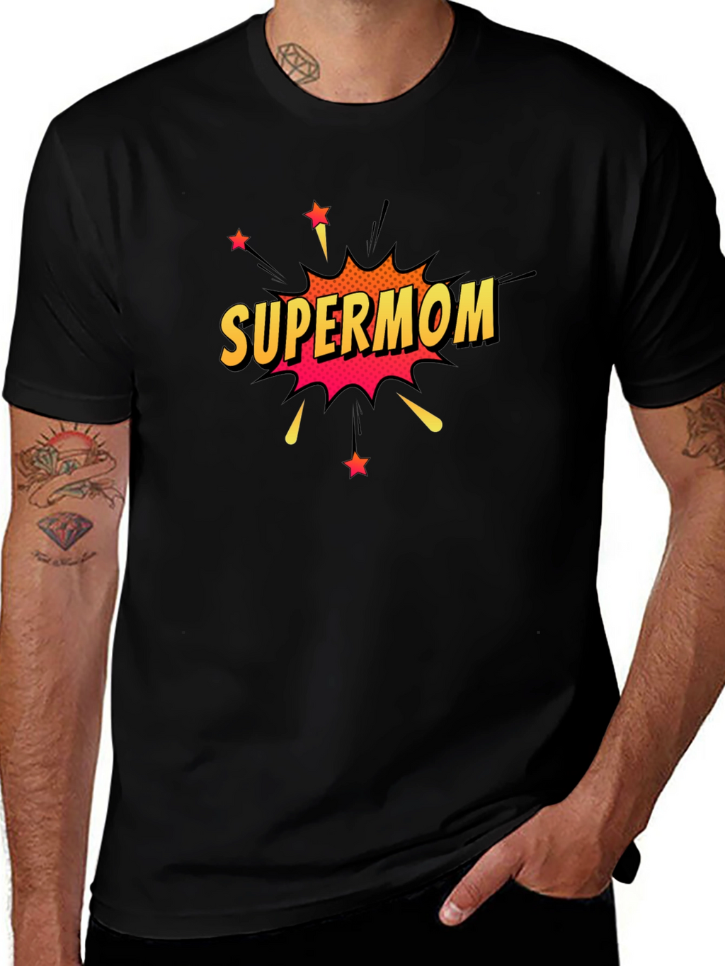 Supermom T-Shirt - Comic Style