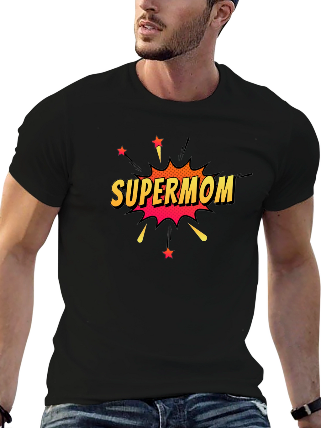 Supermom T-Shirt - Comic Style