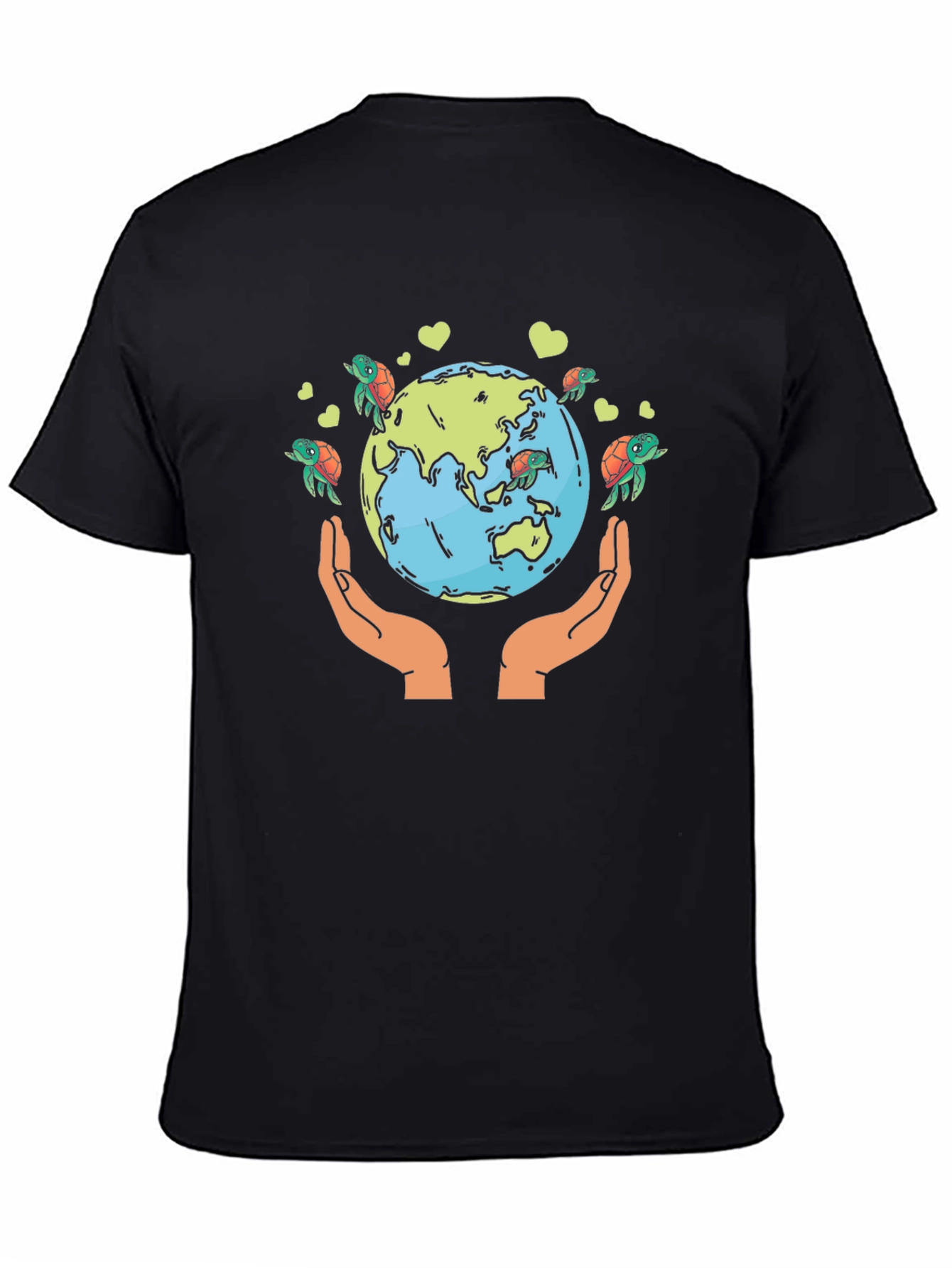 Save the Earth Turtle Graphic Tee