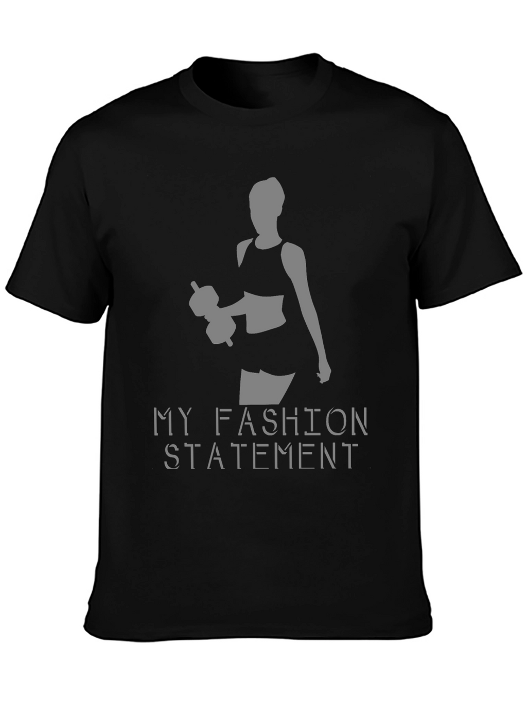 My Fashion Statement Black T-Shirt
